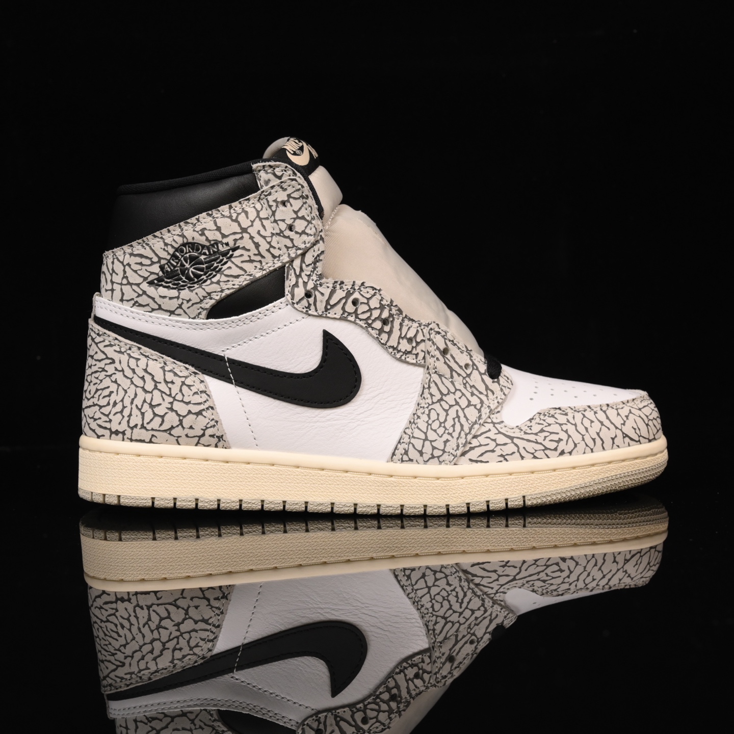📢版本福利🔻特价 再一次大降价 最后倔强 Air Jordan 1 白灰树纹🔻实拍图 很多市场仅有的款式