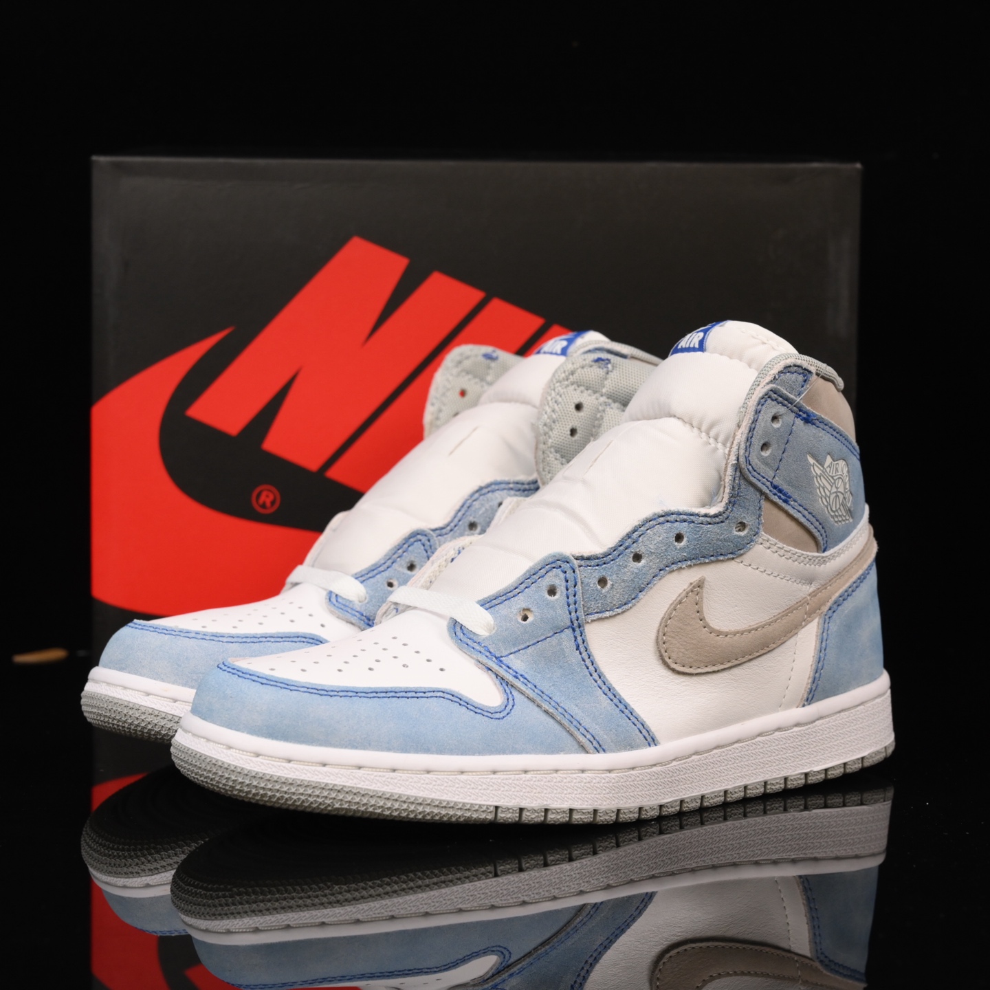 📢版本福利🔻特价 再一次大降价 最后倔强 Air Jordan 1 水洗蓝🔻实拍图 很多市场仅有的款式卖