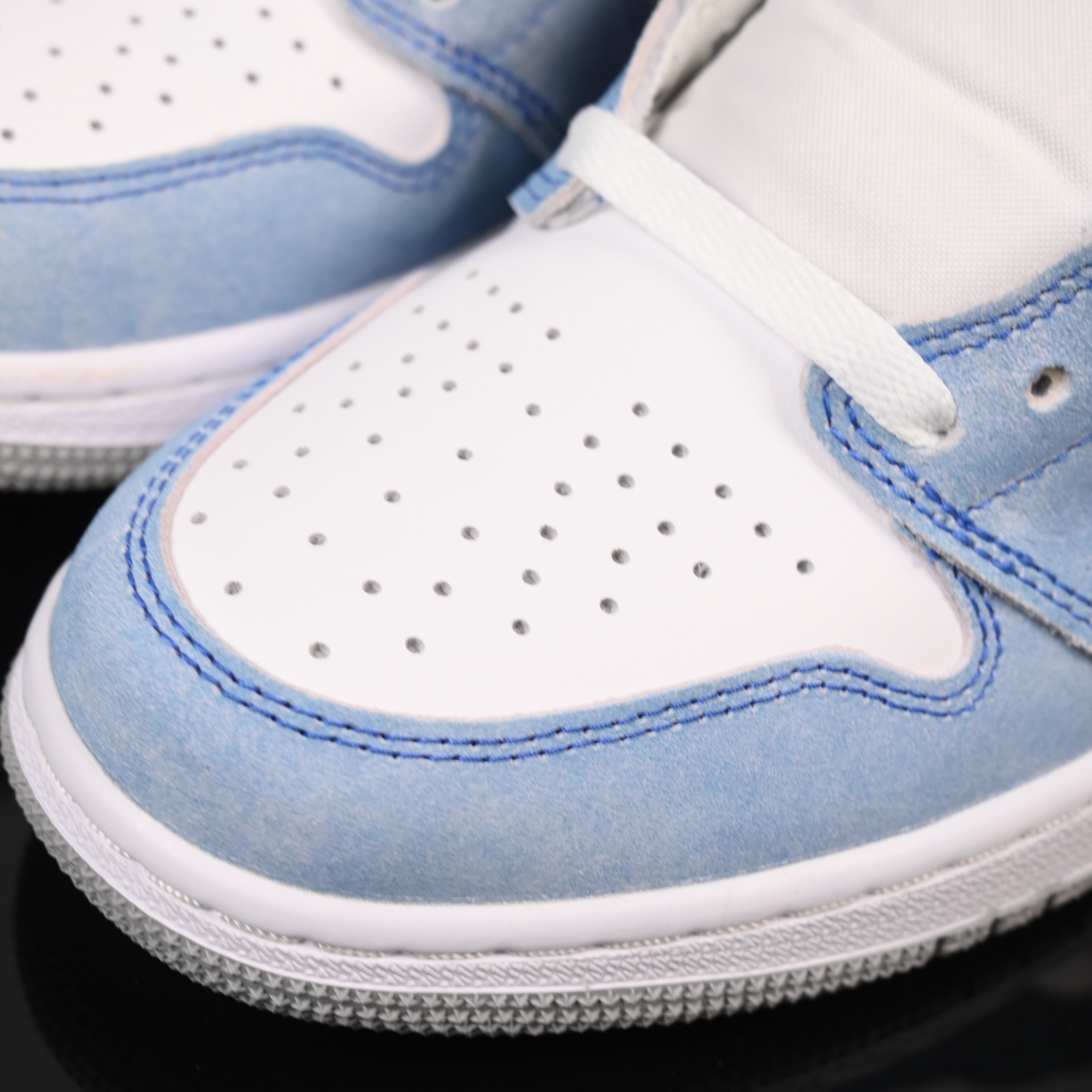 📢版本福利🔻特价 再一次大降价 最后倔强 Air Jordan 1 水洗蓝🔻实拍图 很多市场仅有的款式卖