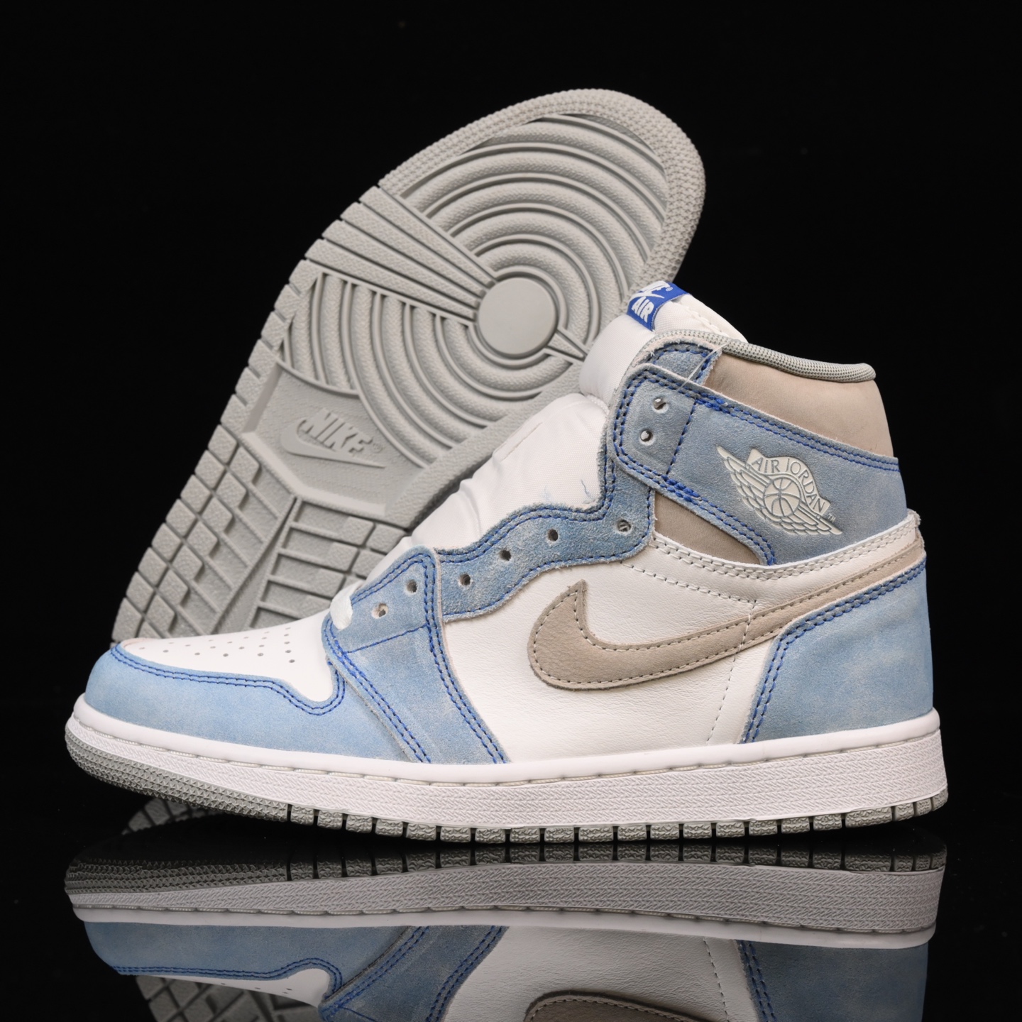 📢版本福利🔻特价 再一次大降价 最后倔强 Air Jordan 1 水洗蓝🔻实拍图 很多市场仅有的款式卖