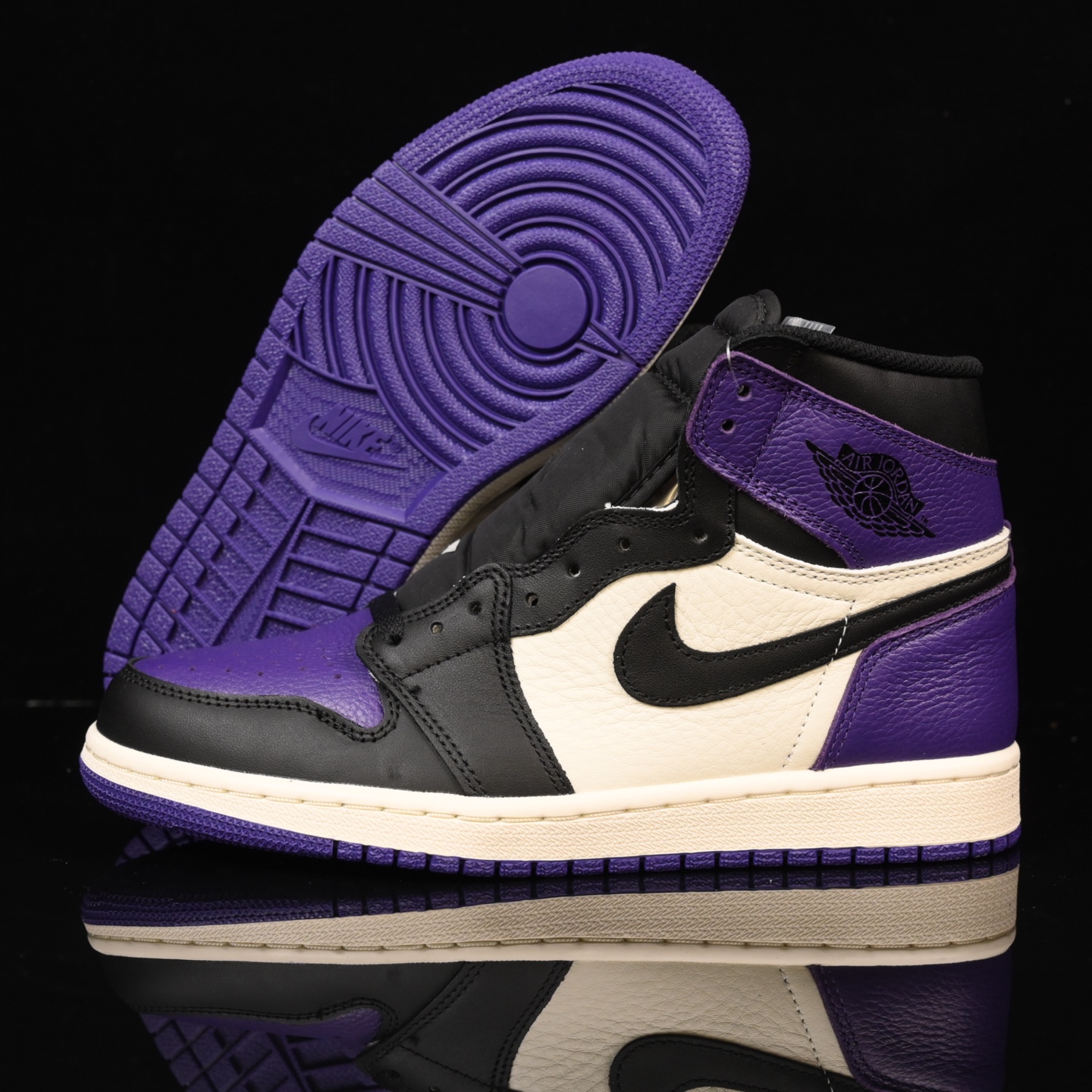 📢版本福利🔻特价 再一次大降价 最后倔强 Air Jordan 1 紫脚趾🔻实拍图 很多市场仅有的款式卖
