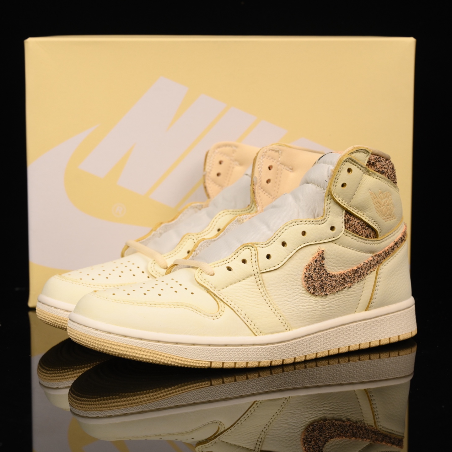 📢版本福利🔻特价 再一次大降价 最后倔强 Air Jordan 1 米白🔻实拍图 很多市场仅有的款式卖了