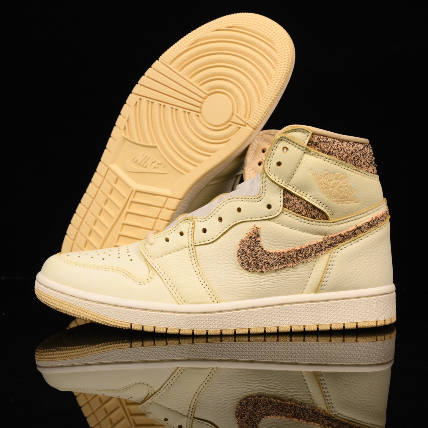 📢版本福利🔻特价 再一次大降价 最后倔强 Air Jordan 1 米白🔻实拍图 很多市场仅有的款式卖了