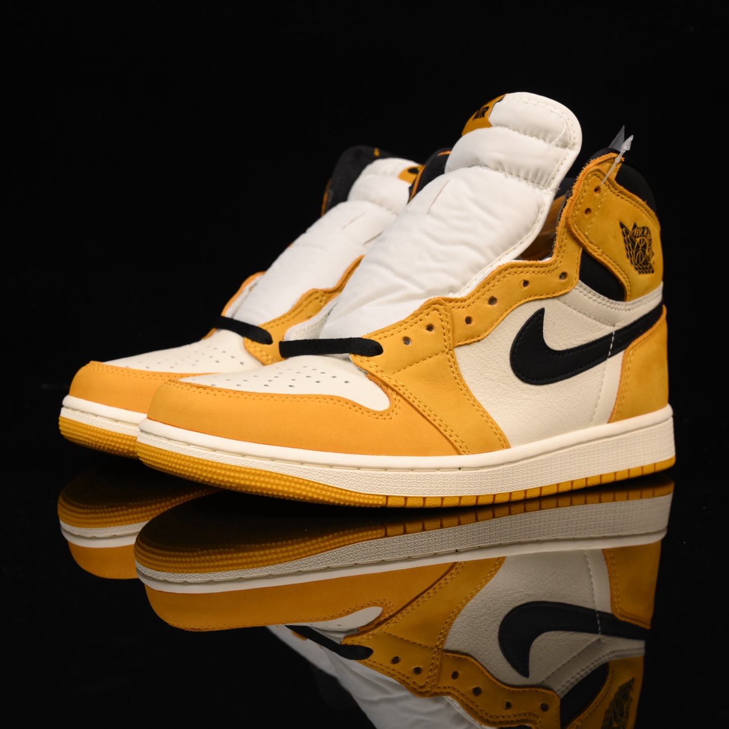📢版本福利🔻特价 再一次大降价 最后倔强 Air Jordan 1 黄色🔻实拍图 很多市场仅有的款式卖了