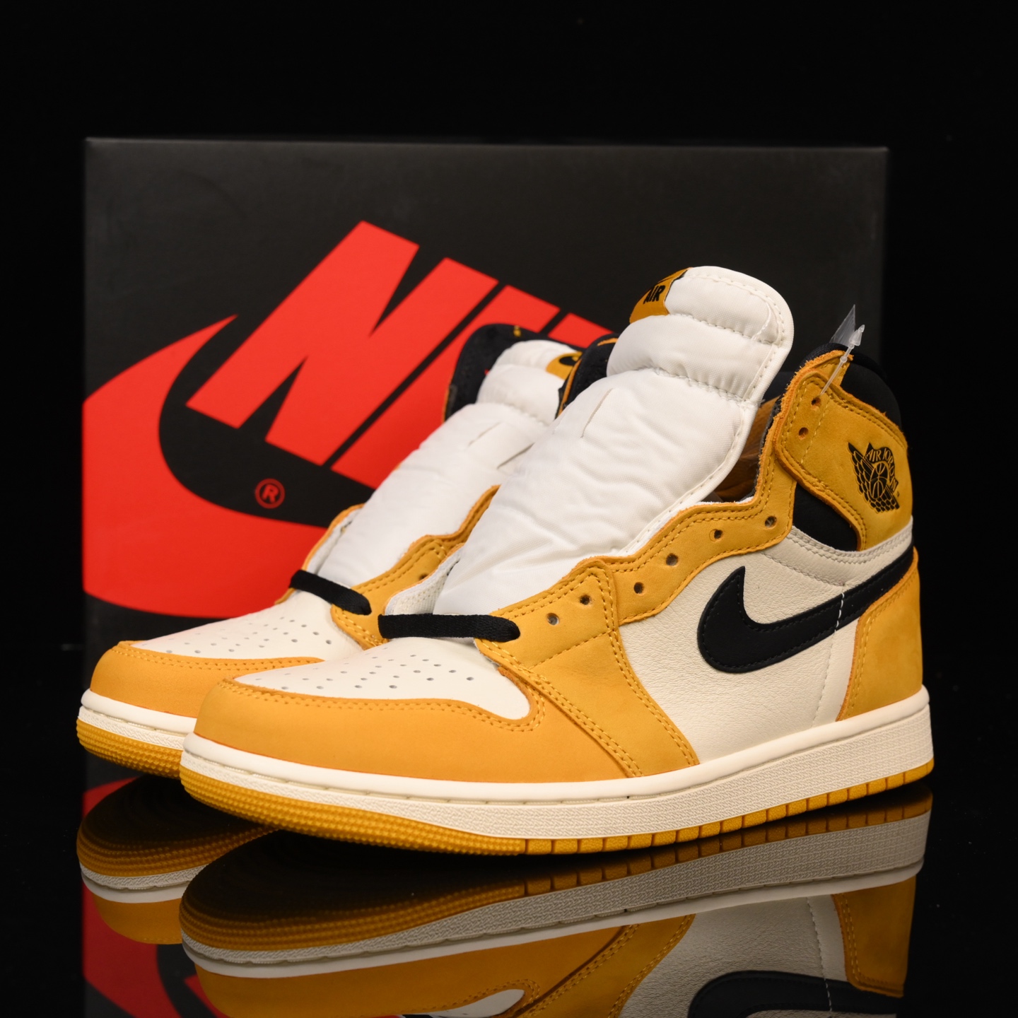 📢版本福利🔻特价 再一次大降价 最后倔强 Air Jordan 1 黄色🔻实拍图 很多市场仅有的款式卖了