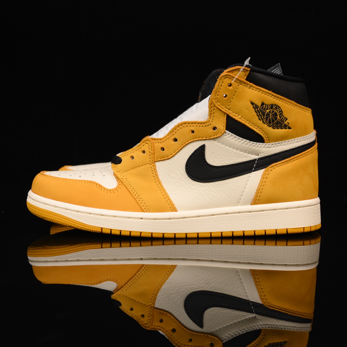 📢版本福利🔻特价 再一次大降价 最后倔强 Air Jordan 1 黄色🔻实拍图 很多市场仅有的款式卖了