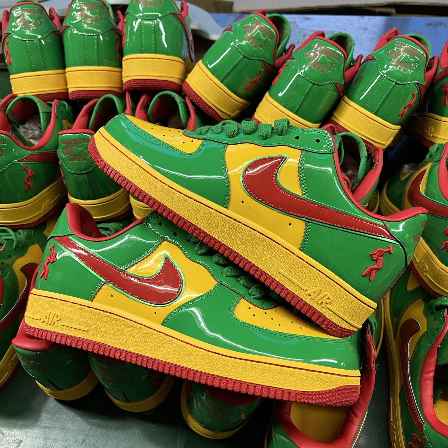 Lil Yachty x Nike Air Force 1 Low Green Yellow Red IH4383-300 3 i1757632266485 5415 0 2