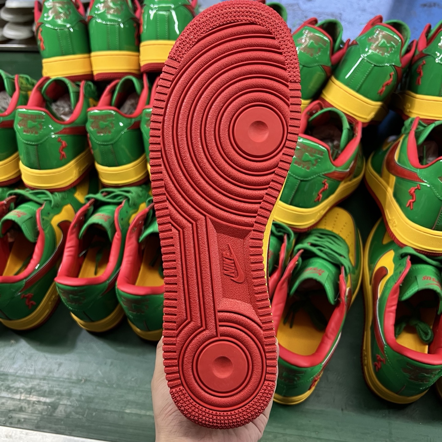 Lil Yachty x Nike Air Force 1 Low Green Yellow Red IH4383-300 6 i1757632266508 1897 0 5