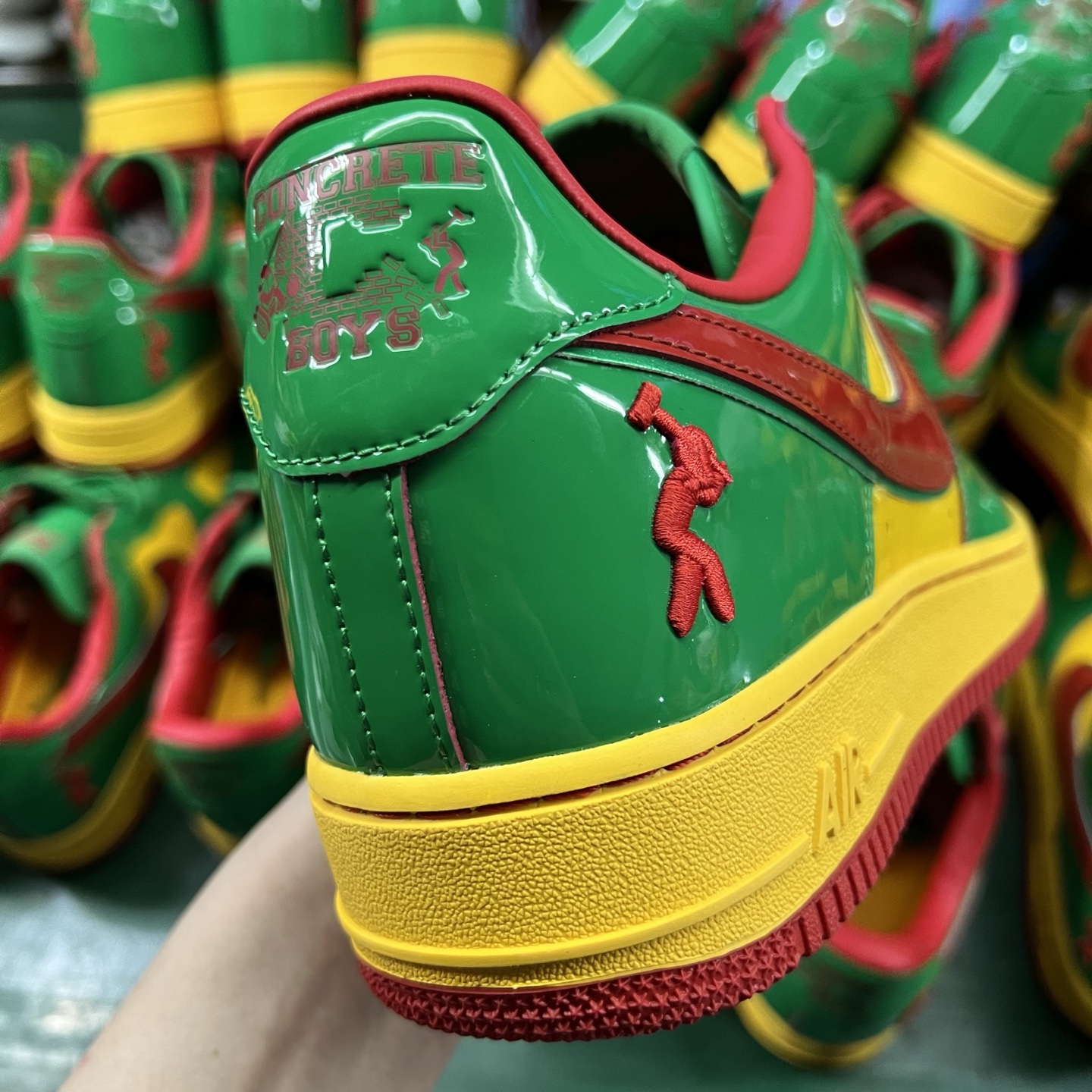 Lil Yachty x Nike Air Force 1 Low Green Yellow Red IH4383-300 2 i1757632272578 515 0 1