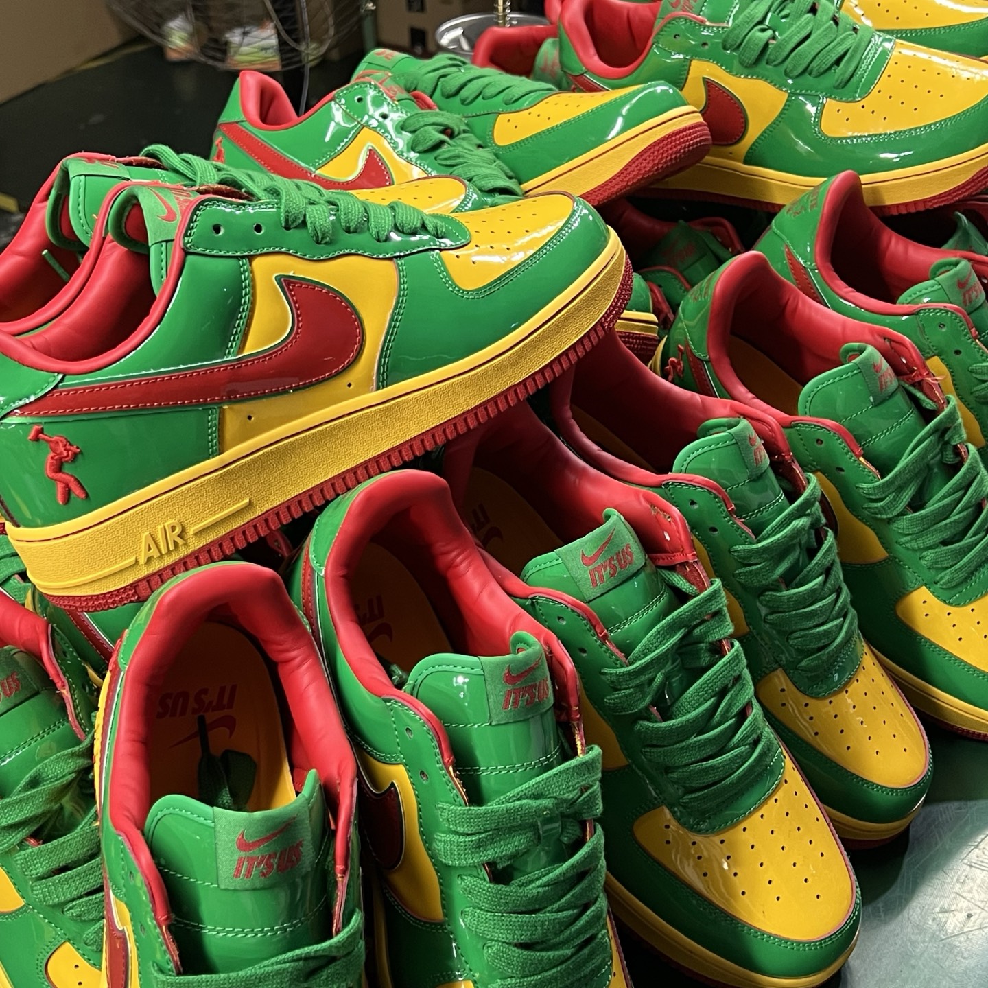 Lil Yachty x Nike Air Force 1 Low Green Yellow Red IH4383-300 8 i1757632277613 946 0 7