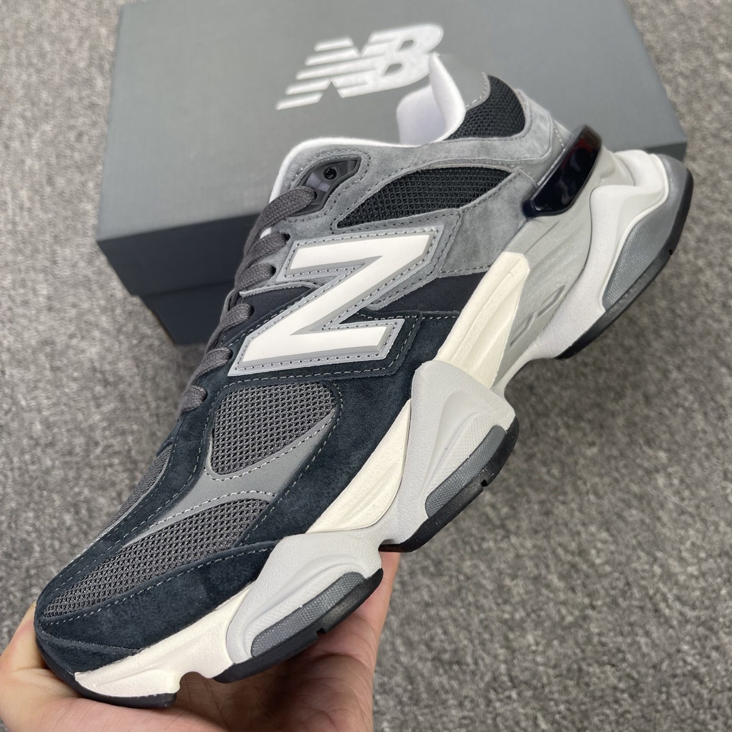AY版本🔻福利🔥 纯原 New Balance NB9060系列 新百伦绒面革网布经典百搭防滑耐磨透气低
