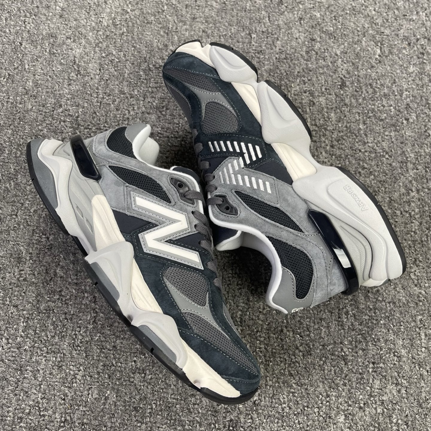 AY版本🔻福利🔥 纯原 New Balance NB9060系列 新百伦绒面革网布经典百搭防滑耐磨透气低
