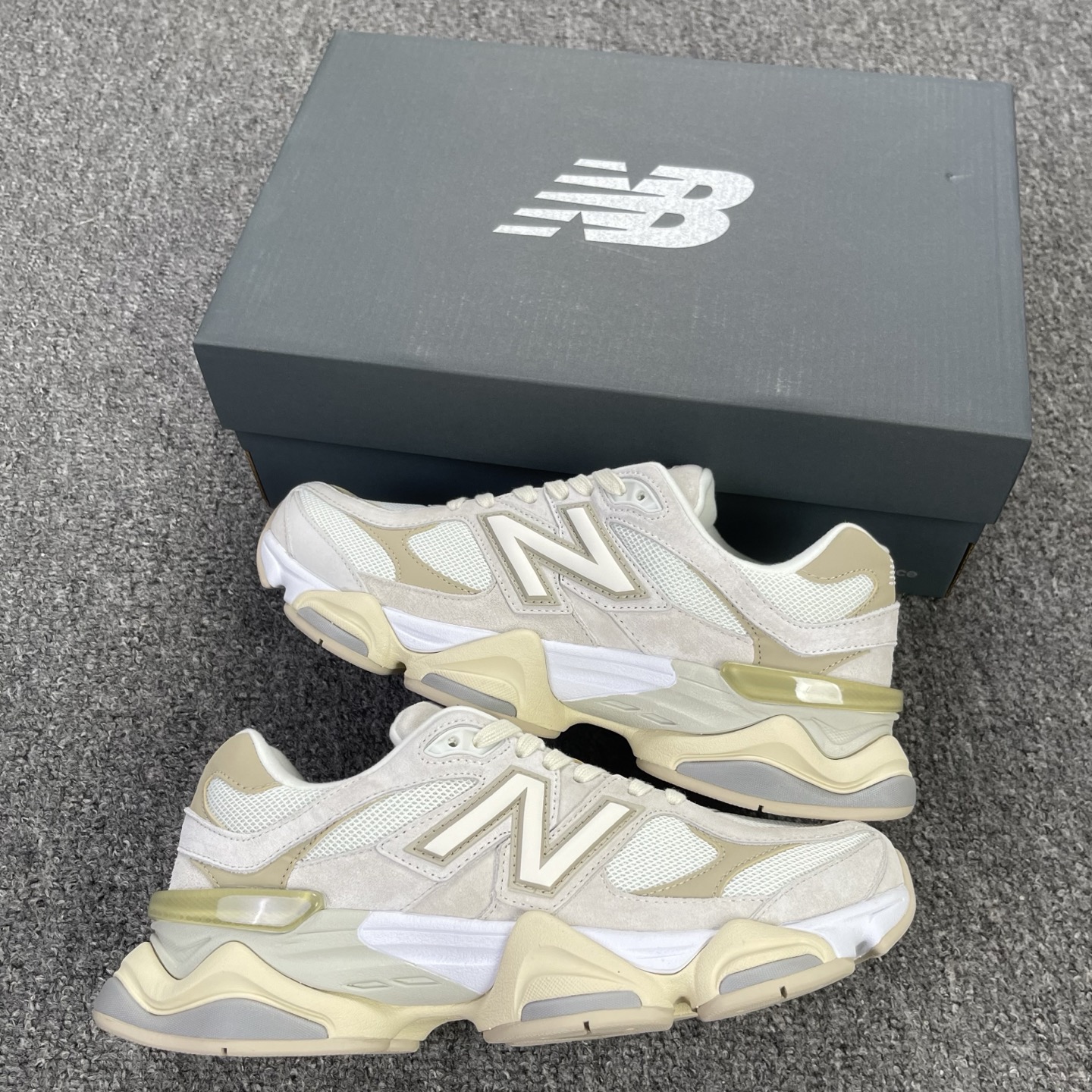 AY版本🔻福利🔥 纯原 New Balance NB9060系列 新百伦绒面革网布经典百搭防滑耐磨透气低