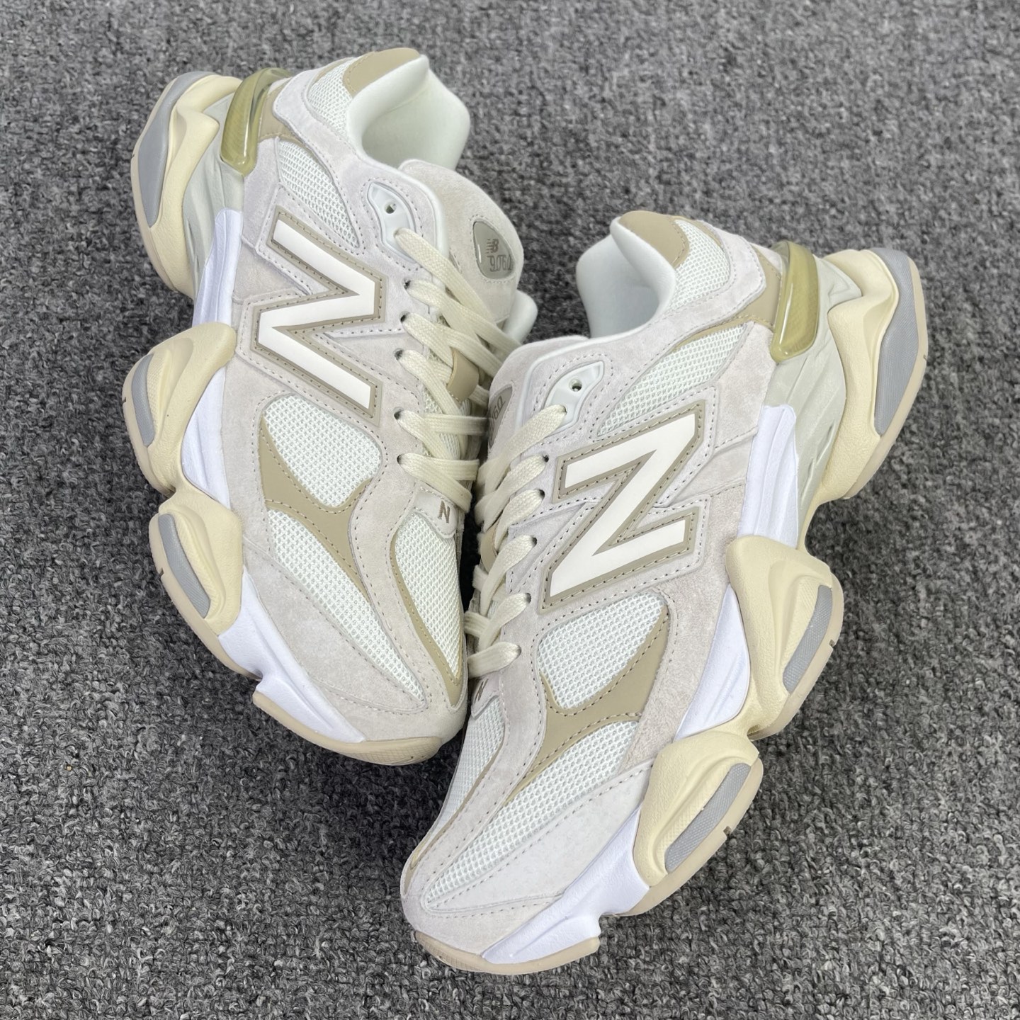 AY版本🔻福利🔥 纯原 New Balance NB9060系列 新百伦绒面革网布经典百搭防滑耐磨透气低