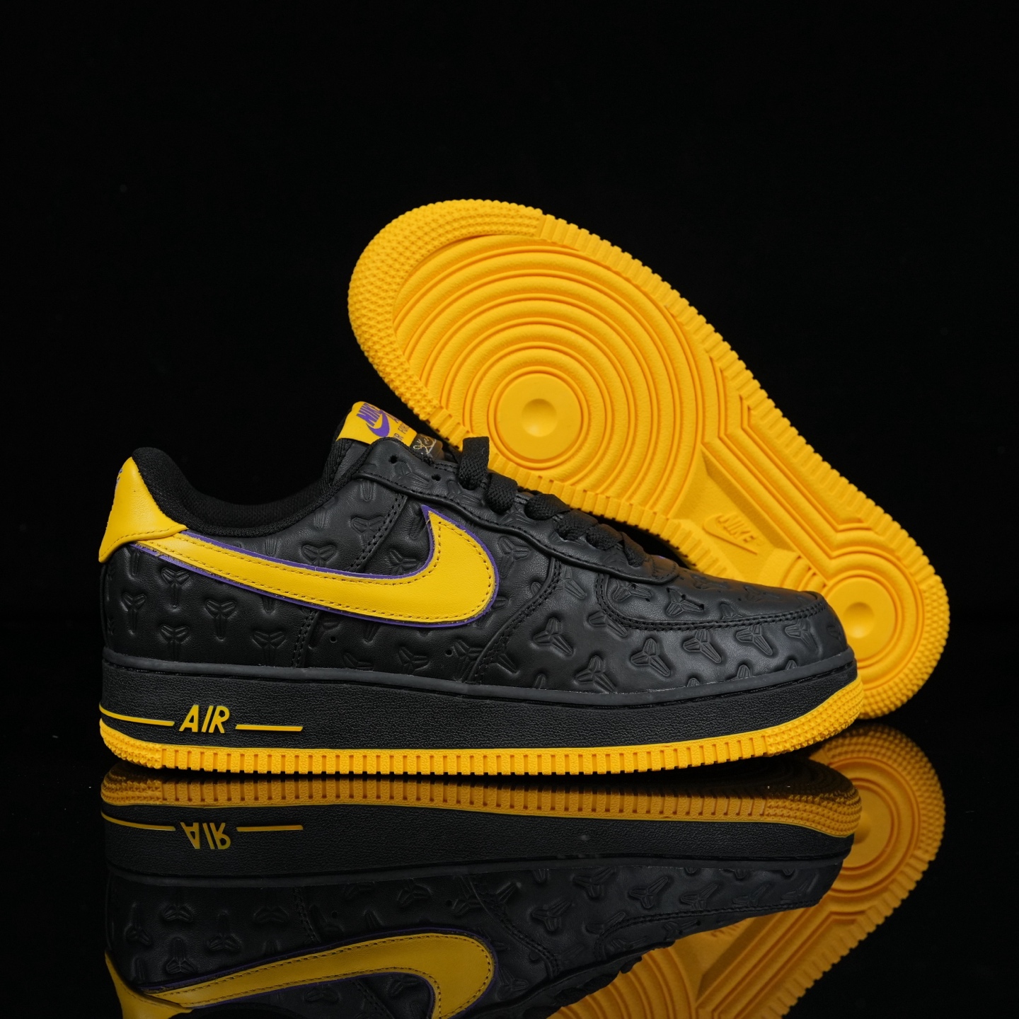 福利特价外贸版本 助力双十一🔥福利新增款式 科比空军黑黄 实拍 全码开仓 36-47.5编码：H1L08