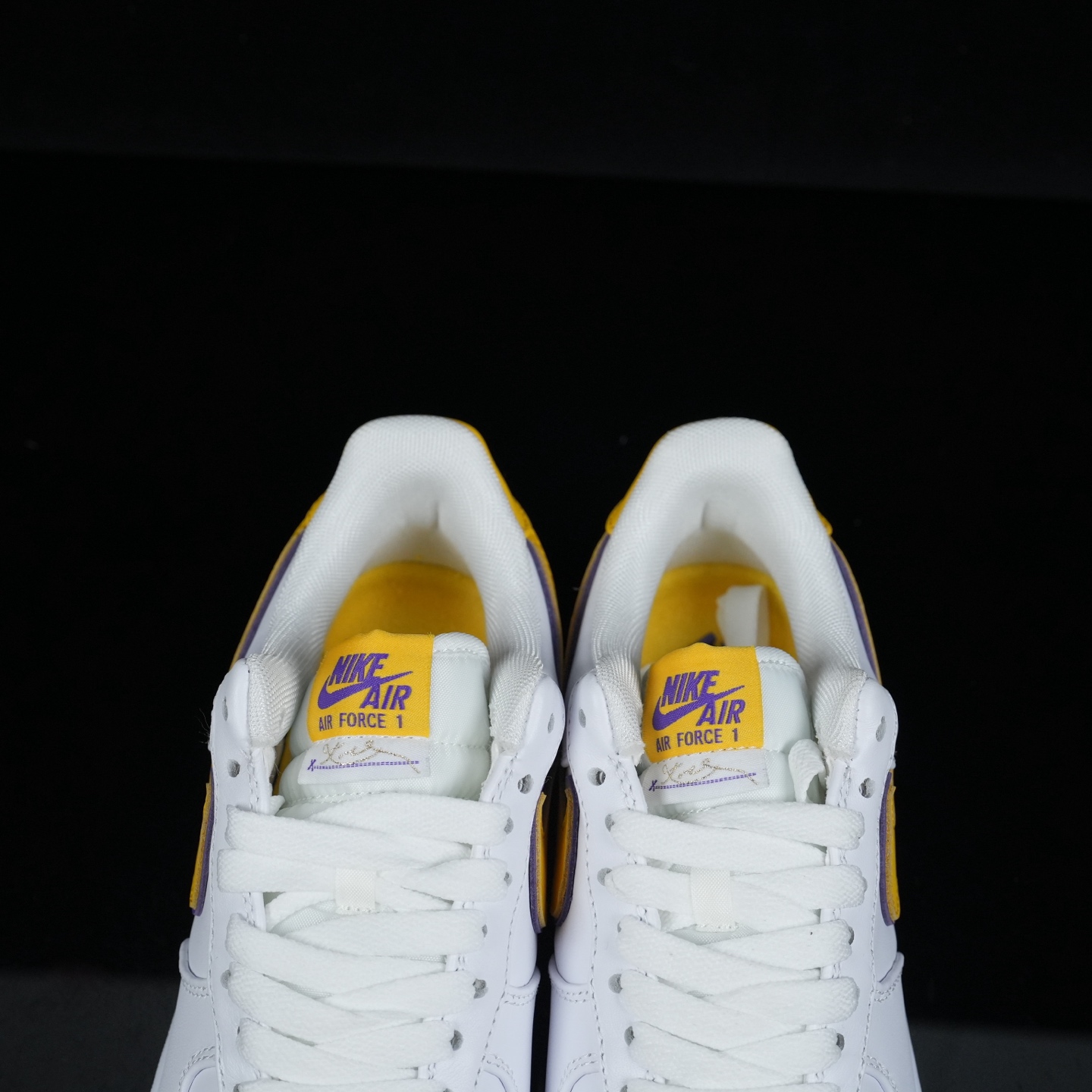 福利特价外贸版本 助力双十一🔥福利新增款式科比空军白黄 实拍 全码开仓 36-47.5编码：H1L082