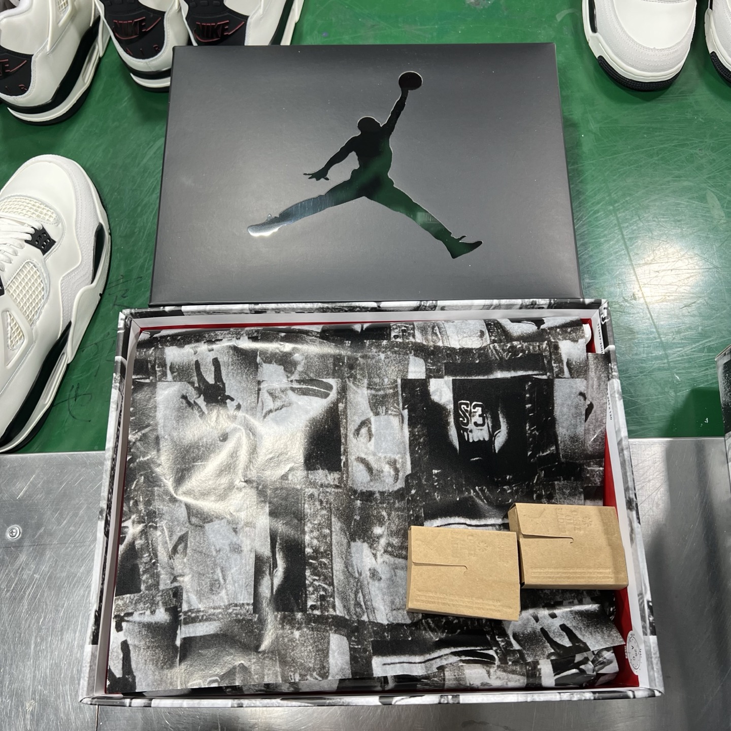 #Y3纯原 Air Jordan 4 x 大巴黎联名“飞行者”
