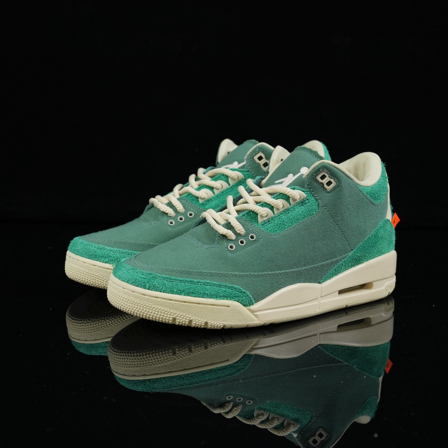 福利 乔3配色 🔺Jordan 3 OG WMNS 绿色原厂皮料 原冲刀 原厂描漆工艺打造原厂刺绣 原厂