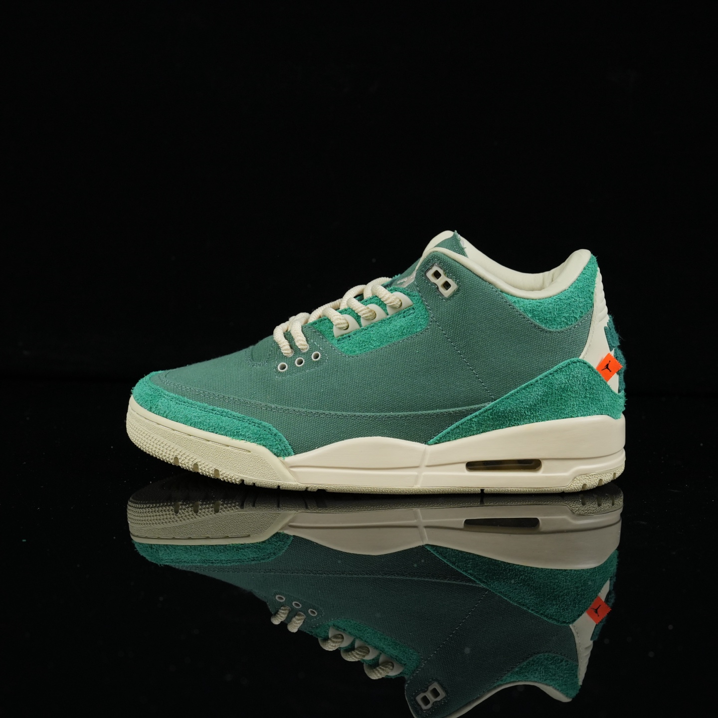 福利 乔3配色 🔺Jordan 3 OG WMNS 绿色原厂皮料 原冲刀 原厂描漆工艺打造原厂刺绣 原厂
