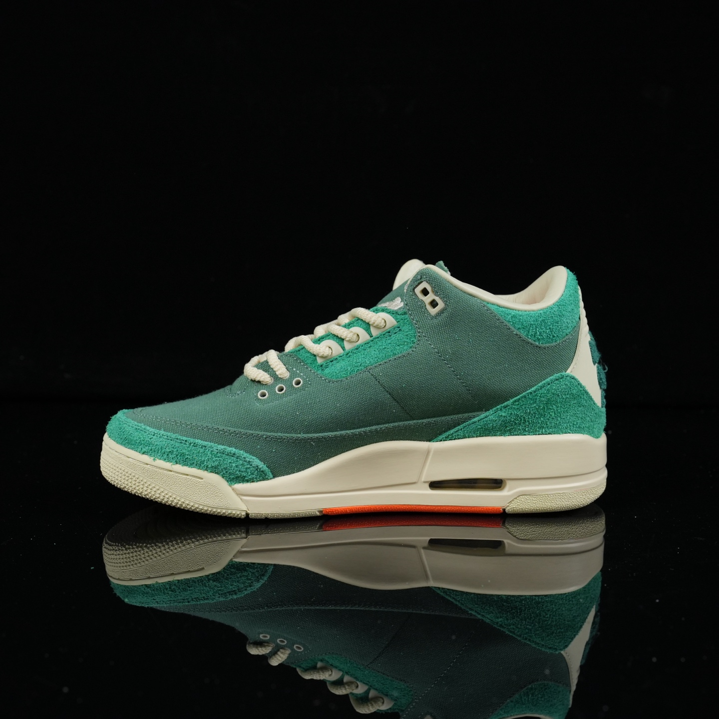 福利 乔3配色 🔺Jordan 3 OG WMNS 绿色原厂皮料 原冲刀 原厂描漆工艺打造原厂刺绣 原厂