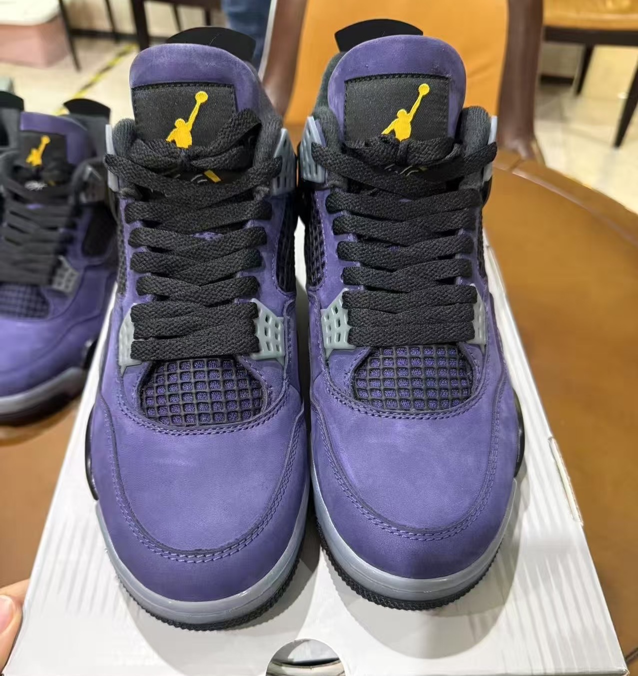 Air Jordan 4 Retro “Lakers湖人预售开启，货号：FV5029-500 全新LN批