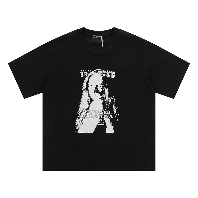 8019#ERD忧郁的富二代
P57
size：S M L XL 定制面料：26支精棉双纱面料，280克超高克重面料，手感无敌，质感超赞，100%纯棉 . 颜色 黑色

​