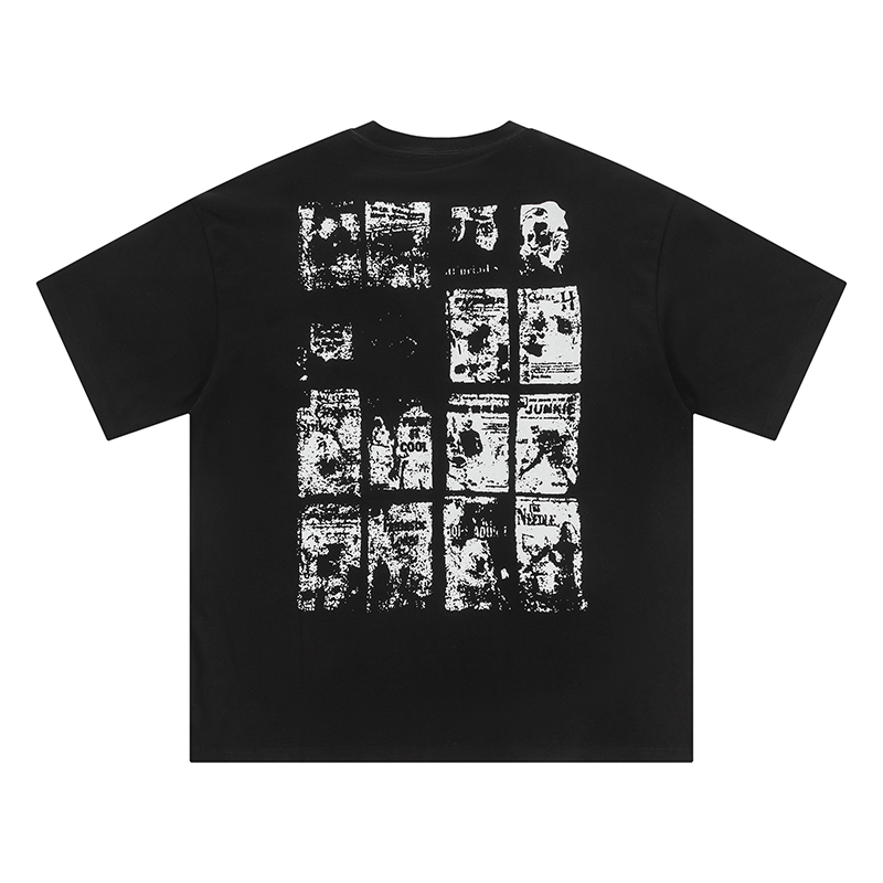 8022#ERD忧郁的富二代
P57
size：S M L XL 定制面料：26支精棉双纱面料，280克超高克重面料，手感无敌，质感超赞，100%纯棉 . 颜色 黑色

​