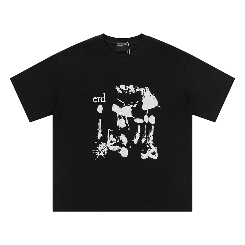 8023#ERD忧郁的富二代
P57
size：S M L XL 定制面料：26支精棉双纱面料，280克超高克重面料，手感无敌，质感超赞，100%纯棉 . 颜色 黑色

​
