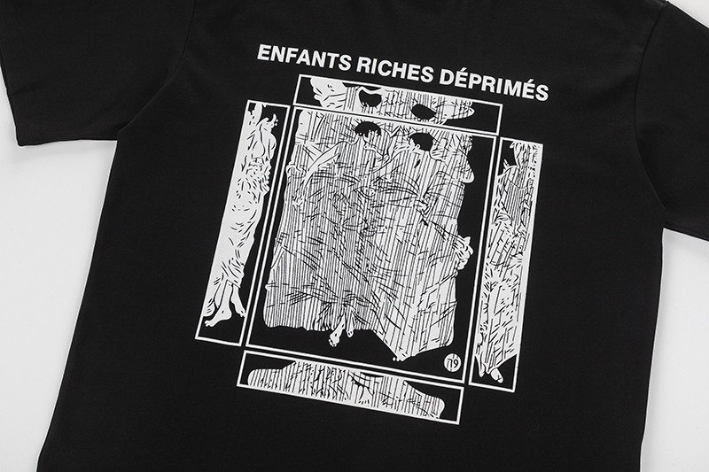8025#ERD忧郁的富二代
P57
size：S M L XL 定制面料：26支精棉双纱面料，280克超高克重面料，手感无敌，质感超赞，100%纯棉 . 颜色 黑色

​