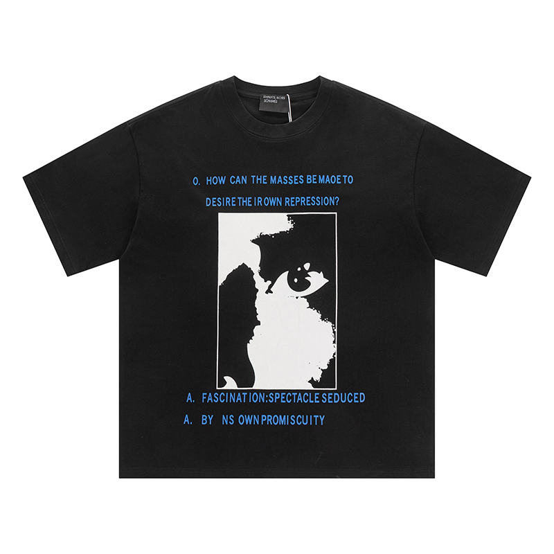 8026#ERD忧郁的富二代

P57
size：S M L XL 定制面料：26支精棉双纱面料，280克超高克重面料，手感无敌，质感超赞，100%纯棉 . 颜色 黑色

​