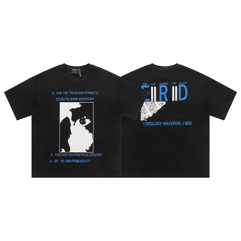 8026#ERD忧郁的富二代

P57
size：S M L XL 定制面料：26支精棉双纱面料，280克超高克重面料，手感无敌，质感超赞，100%纯棉 . 颜色 黑色

​