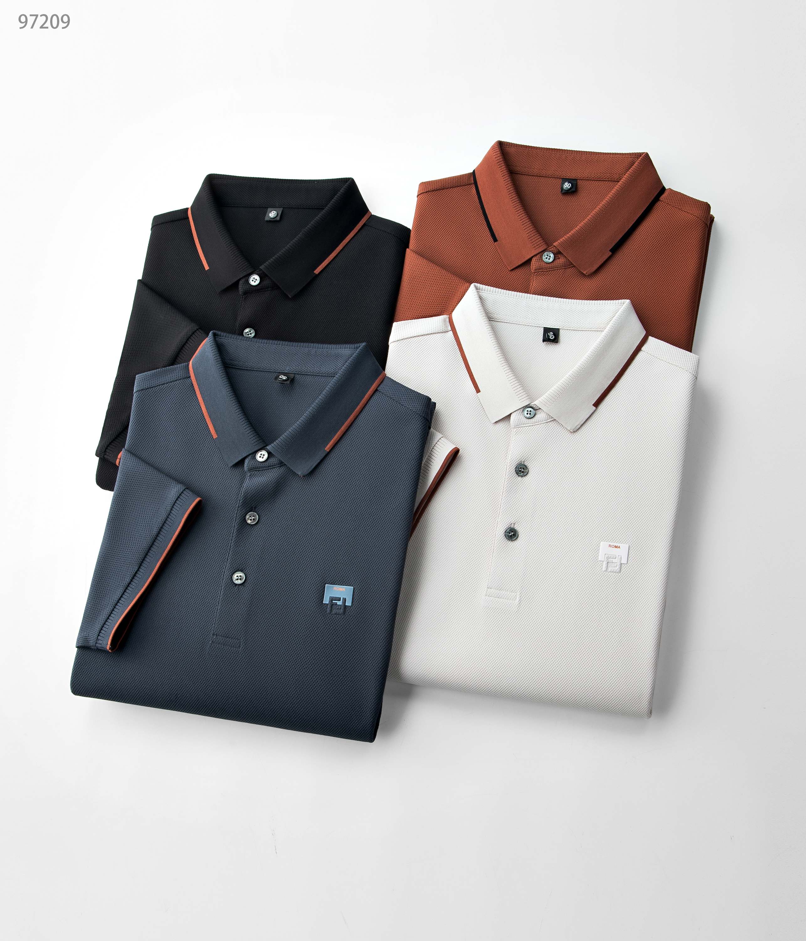 NO:161756,New products for spring and summer 25, Dragon Scale Pattern Pearl Ground Series 97209, color black, white, dark gray, embroidered red, size 48-58 This product uses a precision-blended bead weaving fabric of (mulberry silk) and Xinjiang (long velvet cotton). The product has various characteristics of mulberry silk and long velvet cotton. Mulberry silk is a natural fiber that combines light, soft and thin in nature. Long velvet cotton is the natural fiber with the longest sunshine in nature. The two effectively adjust the wet temperature balance on the skin surface and are comfortable to wear. The pearl weaving makes the tool more breathable and heat-expressing in summer. Moreover, this fabric is very textured and has a high-end taste in foreign trade.  Lapel business model, with a fashionable and classic three-pin flat collar, making the reverse collar not easy to deform after wearing for a long time. It can be worn alone in summer and inside in spring, showing the style of the business elite. The exquisite three-dimensional concave and concave logo and cuff colored edge design are more luxurious and atmospheric and casual. It is essential for attending various formal occasions, business event banquets, and business office spaces.,,alexander wang1986090925春夏新品发布,龙鳞纹珠地系列97209,颜色黑色,白色,深灰,绣红,尺码48-58 本品采用（桑蚕丝）与新疆（长绒棉）双优材质精密混纺珠地织法而成面料,产品具有桑蚕丝和长绒棉各种特点,桑蚕丝是自然界集合轻,柔,细为一体的天然纤维,长绒棉是自然界日照阳光时间最长的天然纤维,两者有效的调节皮肤表面的湿温度平衡,穿着舒适,珠地织法使具在夏季更透气排热,而且此面料非常有质感,实足外贸味道上档次. 翻领商务款,加入时尚精典三粒扣扁机领,使其反领久穿不易变形,商务休闲,既可夏季单穿又可春季内搭,尽显商界精英风范,前胸精致至极的立体凹凸logo与袖口色织彩边设计更奢华大气,更休闲,出席各种正式场合、商务活动宴请、商务办公场所必备单品.,,alexander wang,Men's clothing