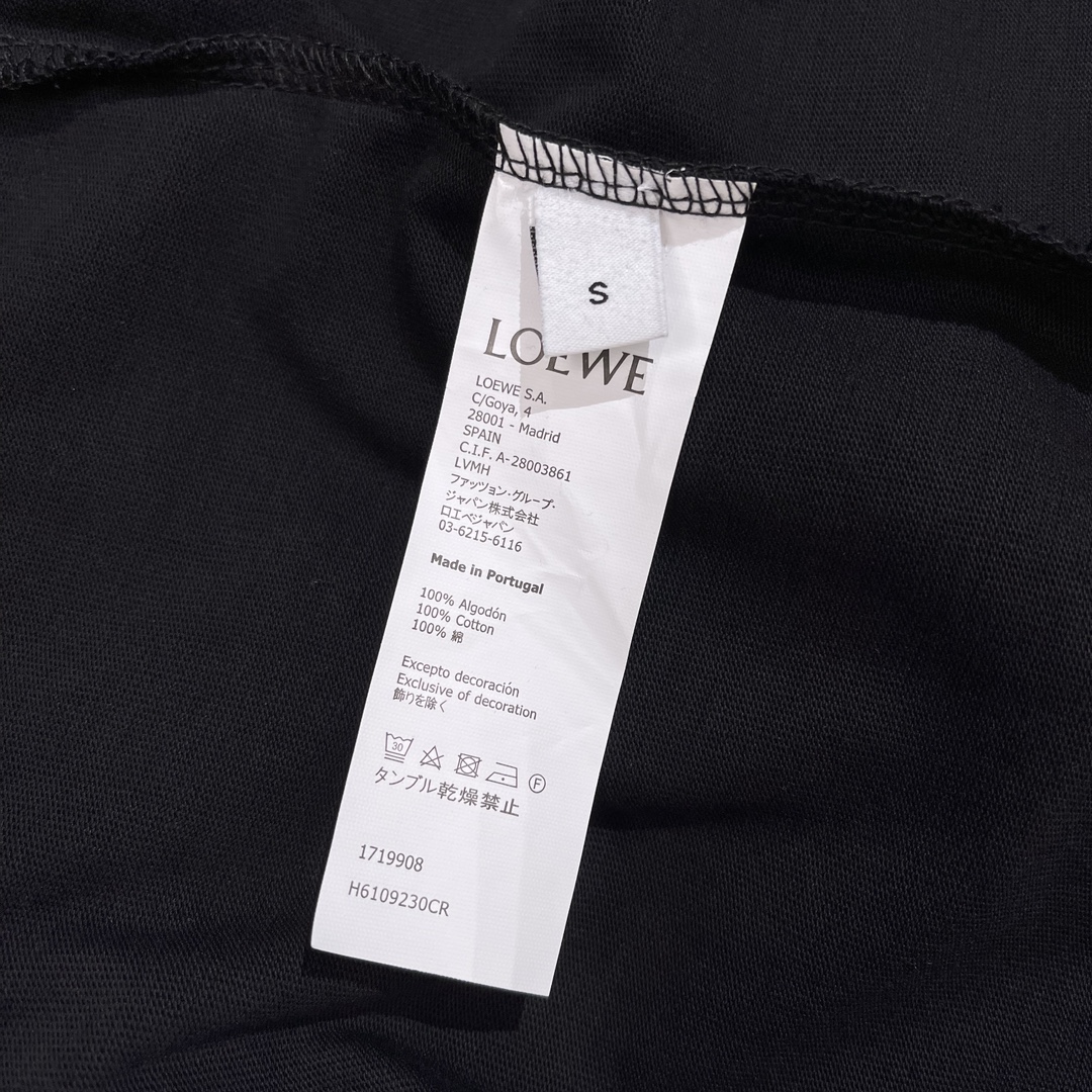 Loewe罗意庭威款式男款短袖T恤衫T-shirtsizeS-XL