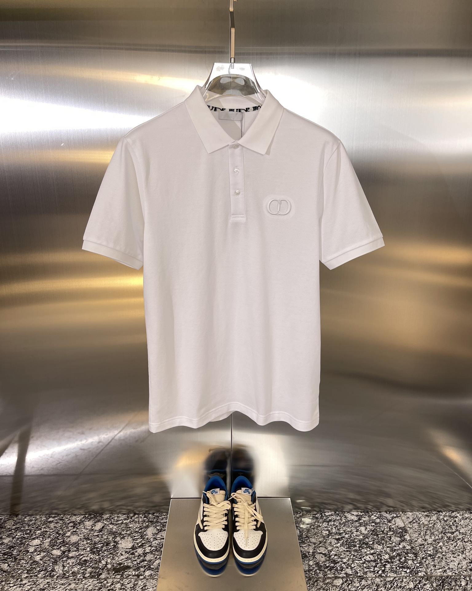 Dior AAAAA+
 Clothing Polo T-Shirt Men Cotton Fashion Short Sleeve