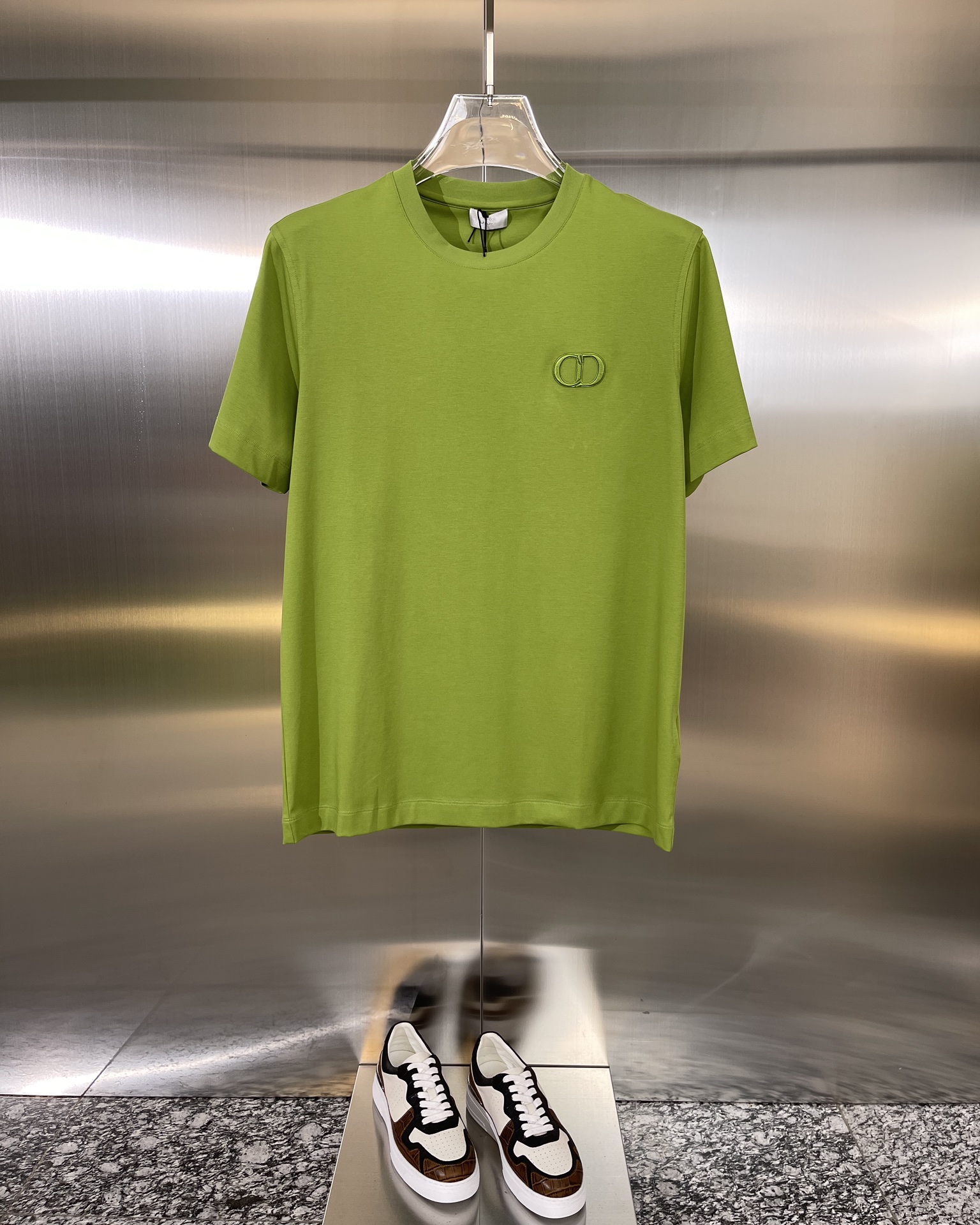 Dior Clothing T-Shirt Good Quality Replica
 Men Cotton Fashion Short Sleeve