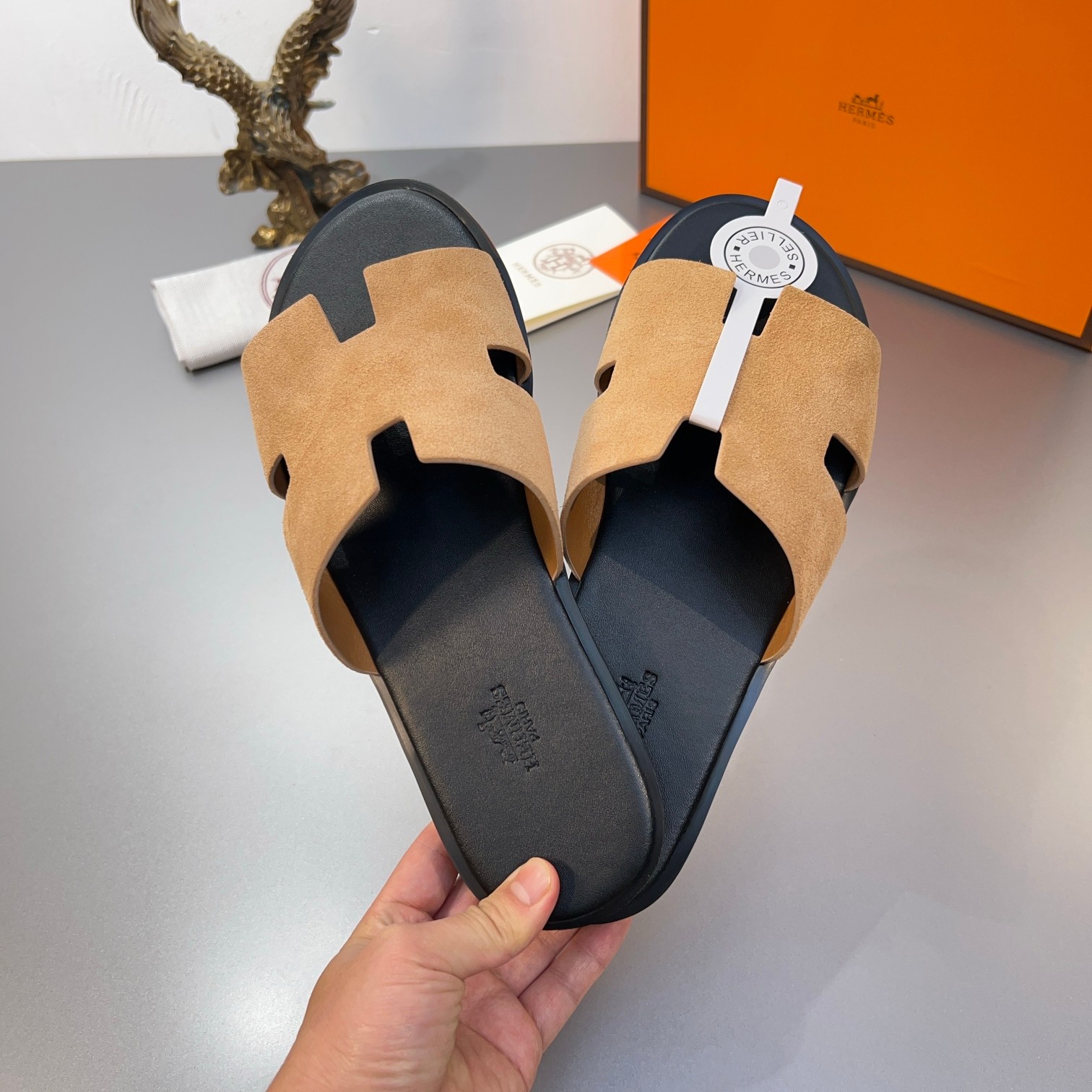 Precio de fábrica:110Hermes Hermes sitio web oficial última sincronización contador nuevo oran color