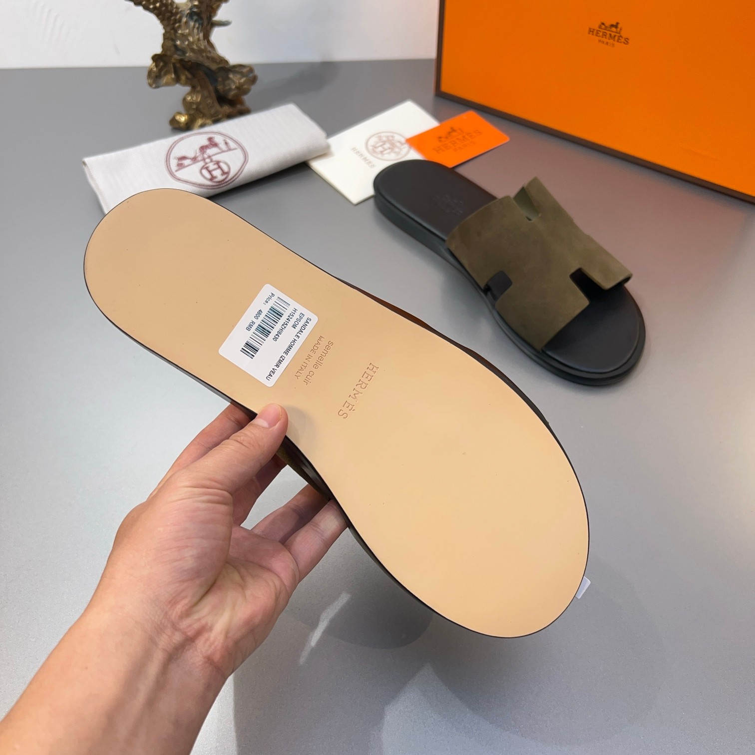 Precio de fábrica:110Hermes Hermes sitio web oficial última sincronización contador nuevo oran color