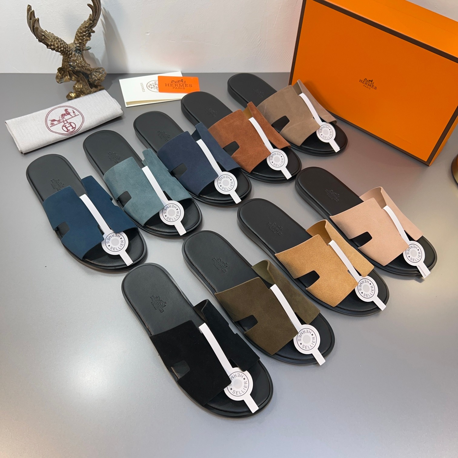 Precio de fábrica:110Hermes Hermes sitio web oficial última sincronización contador nuevo oran color