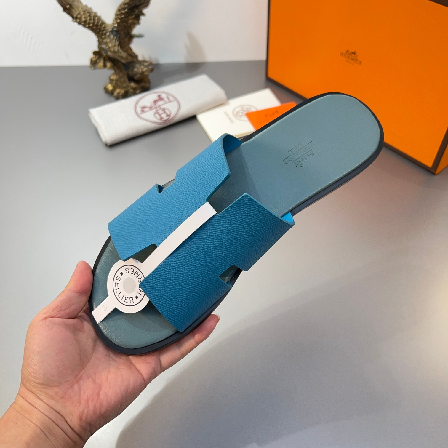 Precio de fábrica:110Hermes Hermes sitio web oficial última sincronización contador nuevo oran color