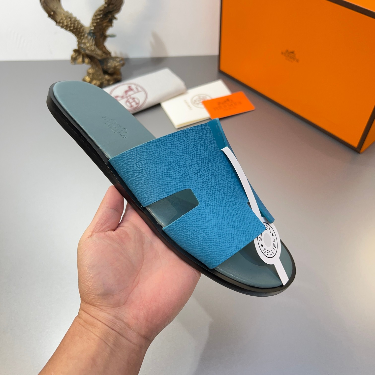 Precio de fábrica:110Hermes Hermes sitio web oficial última sincronización contador nuevo oran color