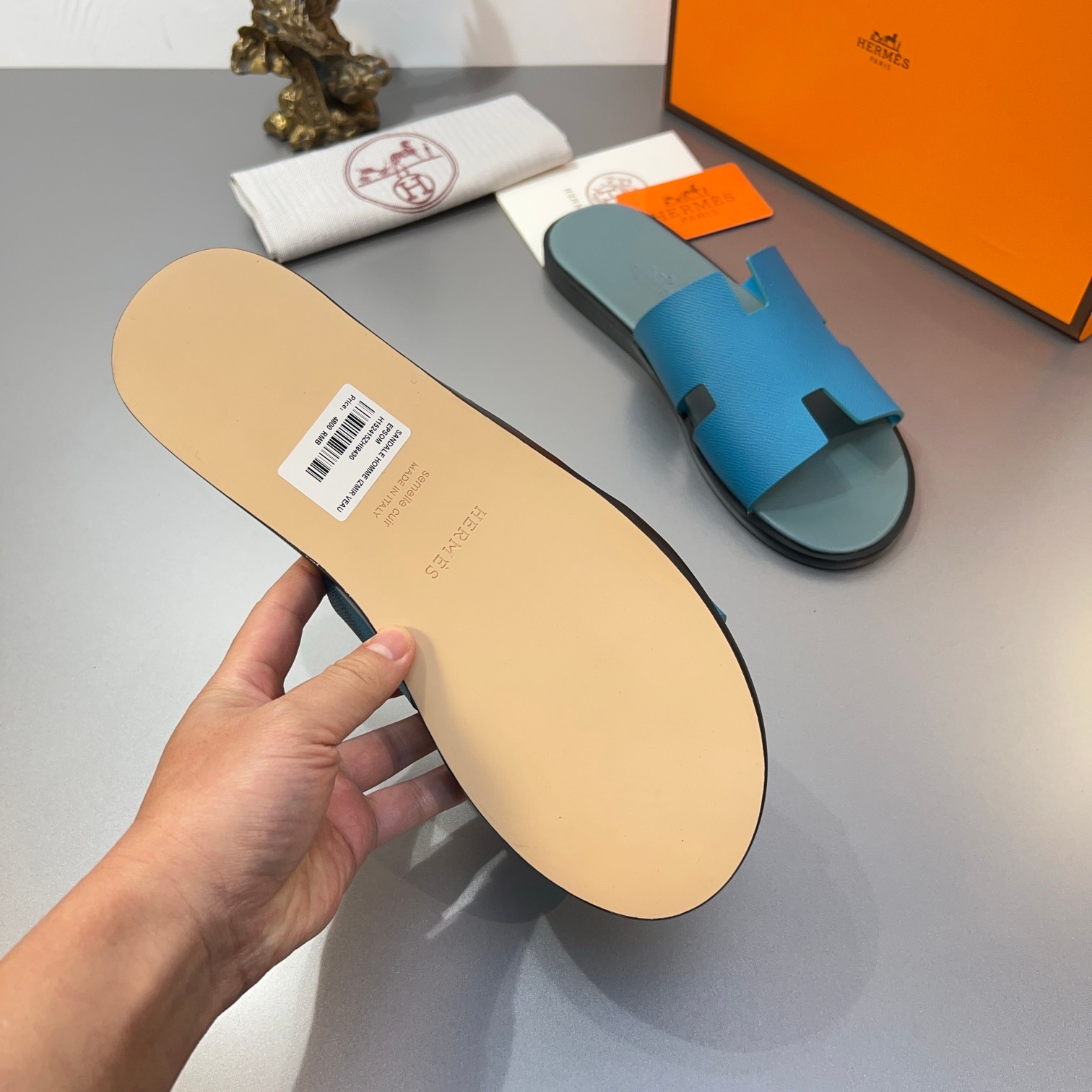 Precio de fábrica:110Hermes Hermes sitio web oficial última sincronización contador nuevo oran color