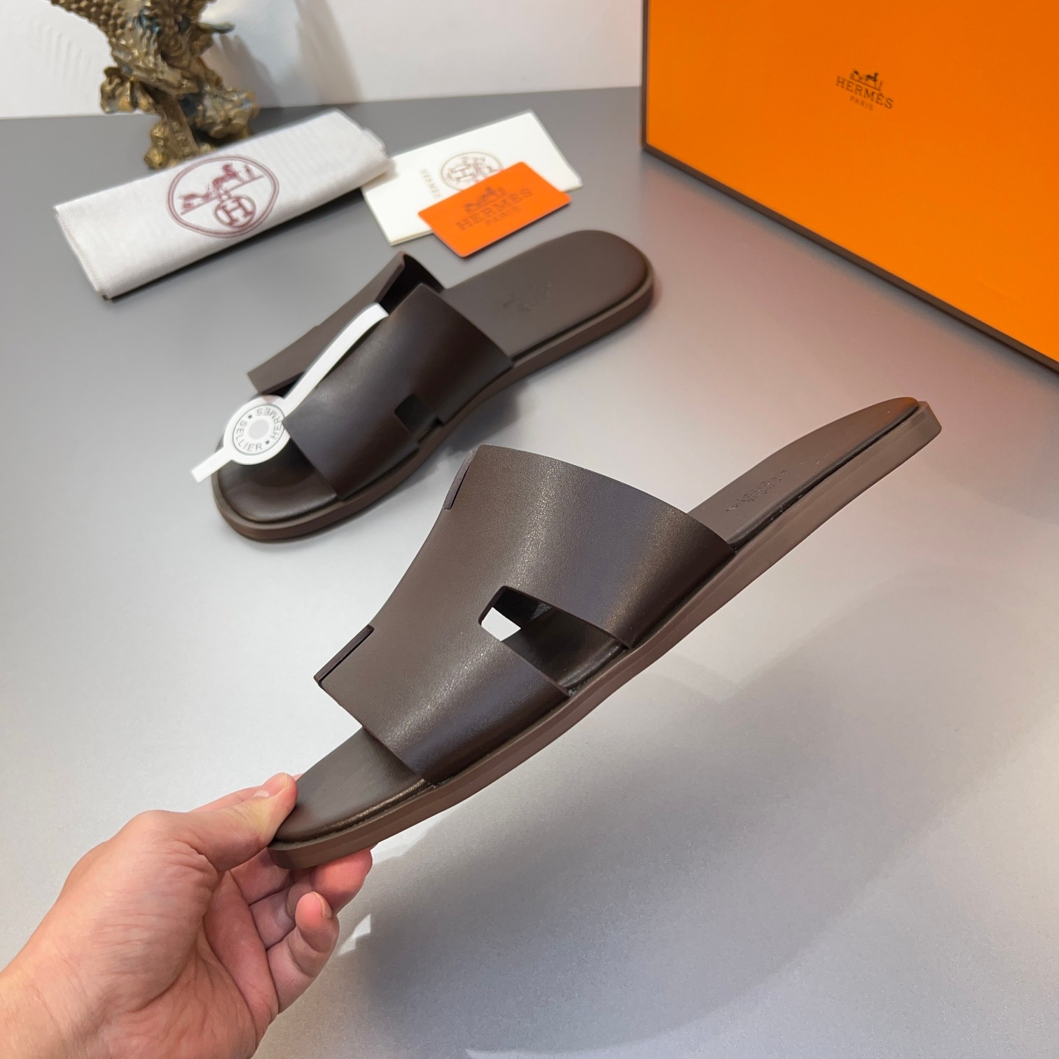 Precio de fábrica:110Hermes Hermes sitio web oficial última sincronización contador nuevo oran color