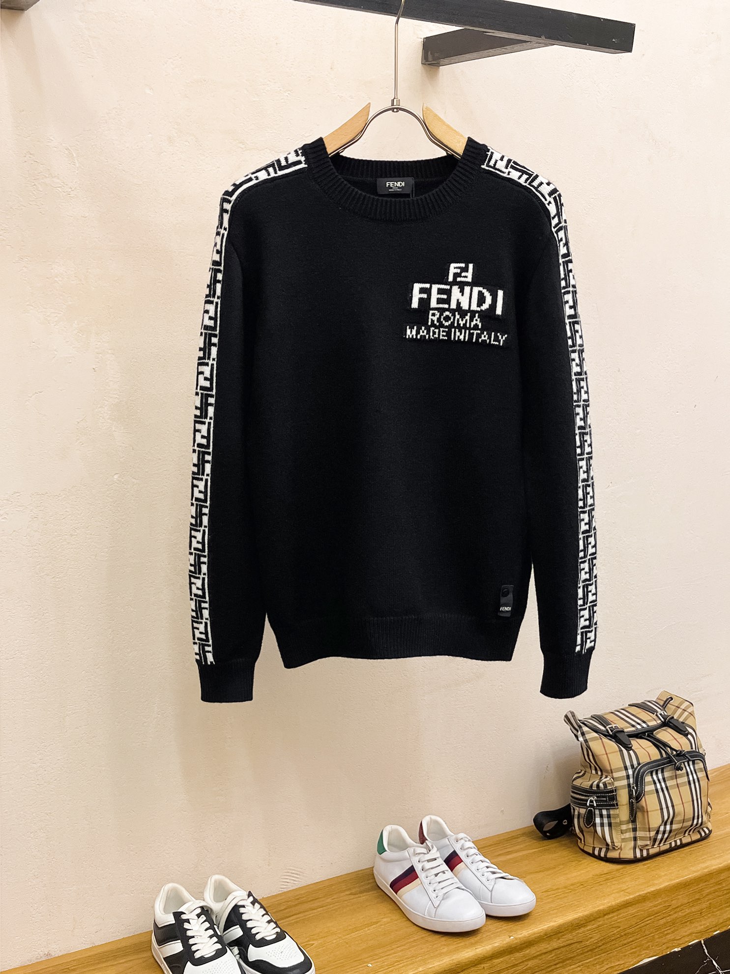 Fendi Clothing Sweatshirts Knitting Wool Fall/Winter Collection