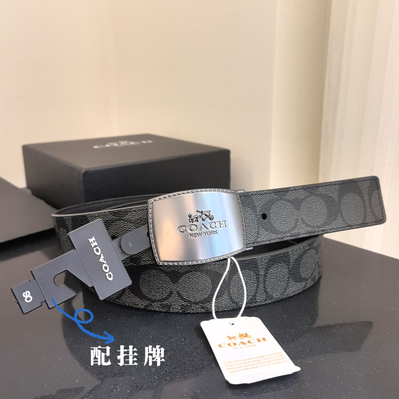 High-Quality Grade-Class Coach with Gold Plating and Rotating Buttons for Carding and Wrapping - 图片 5