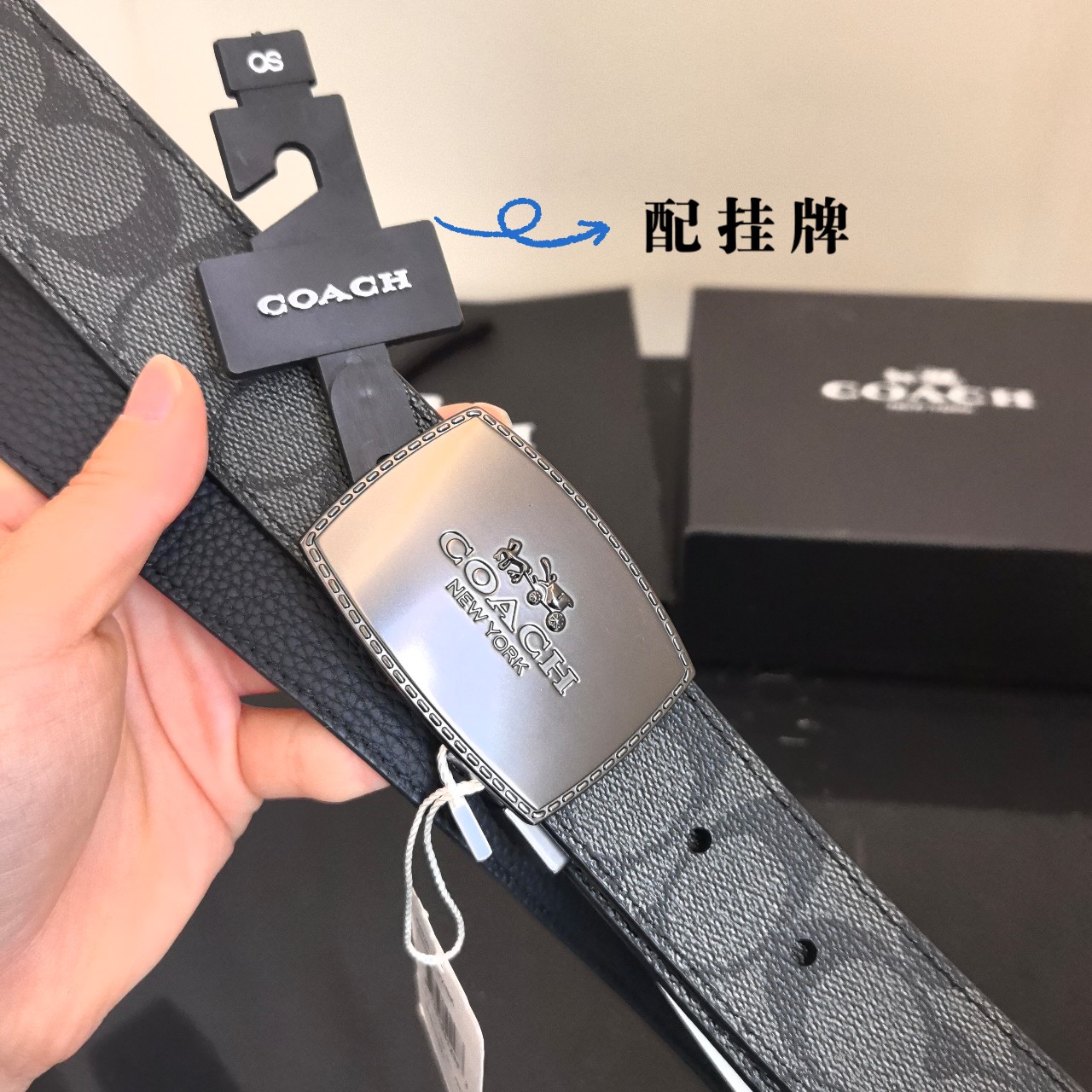 High-Quality Grade-Class Coach with Gold Plating and Rotating Buttons for Carding and Wrapping - 图片 6