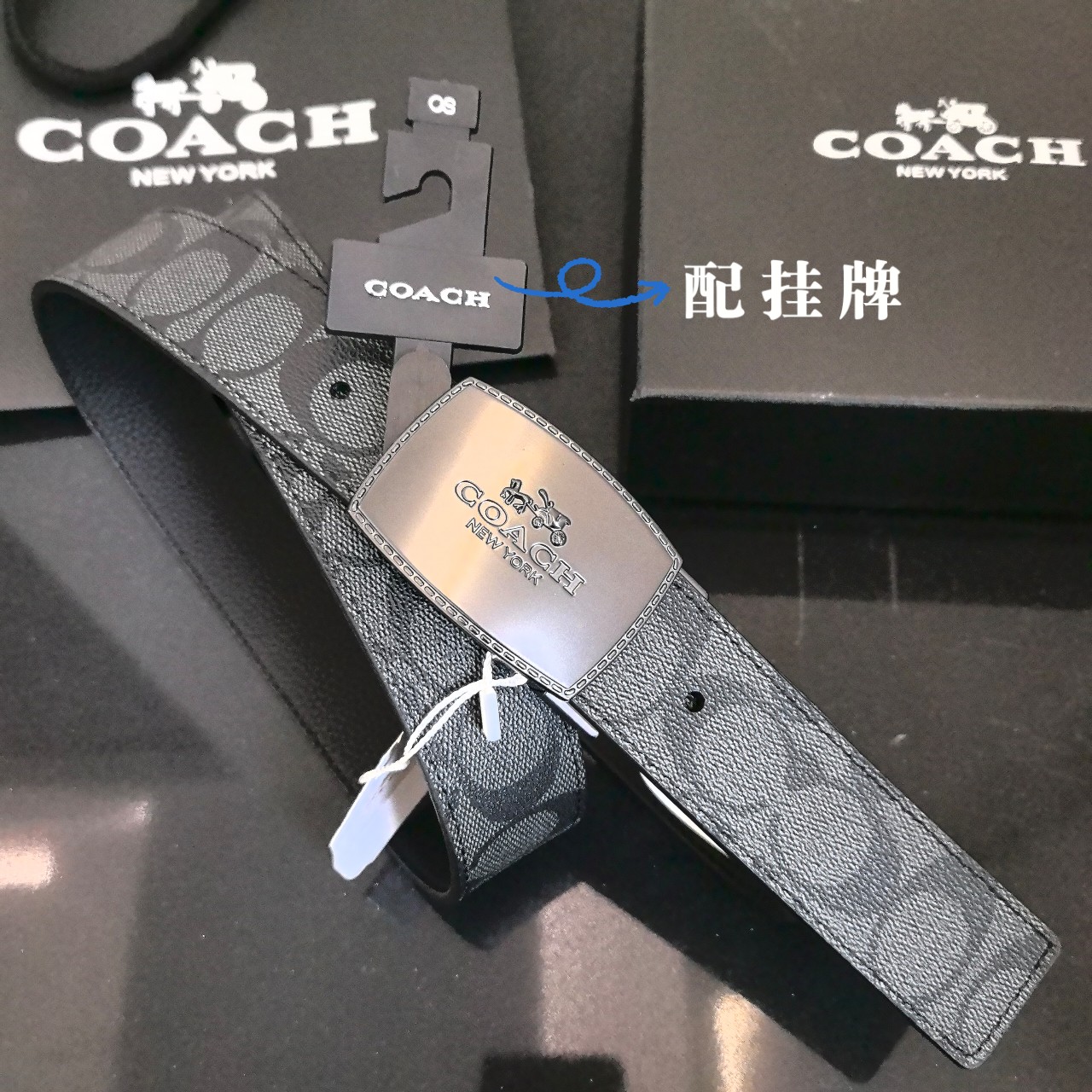 High-Quality Grade-Class Coach with Gold Plating and Rotating Buttons for Carding and Wrapping - 图片 7