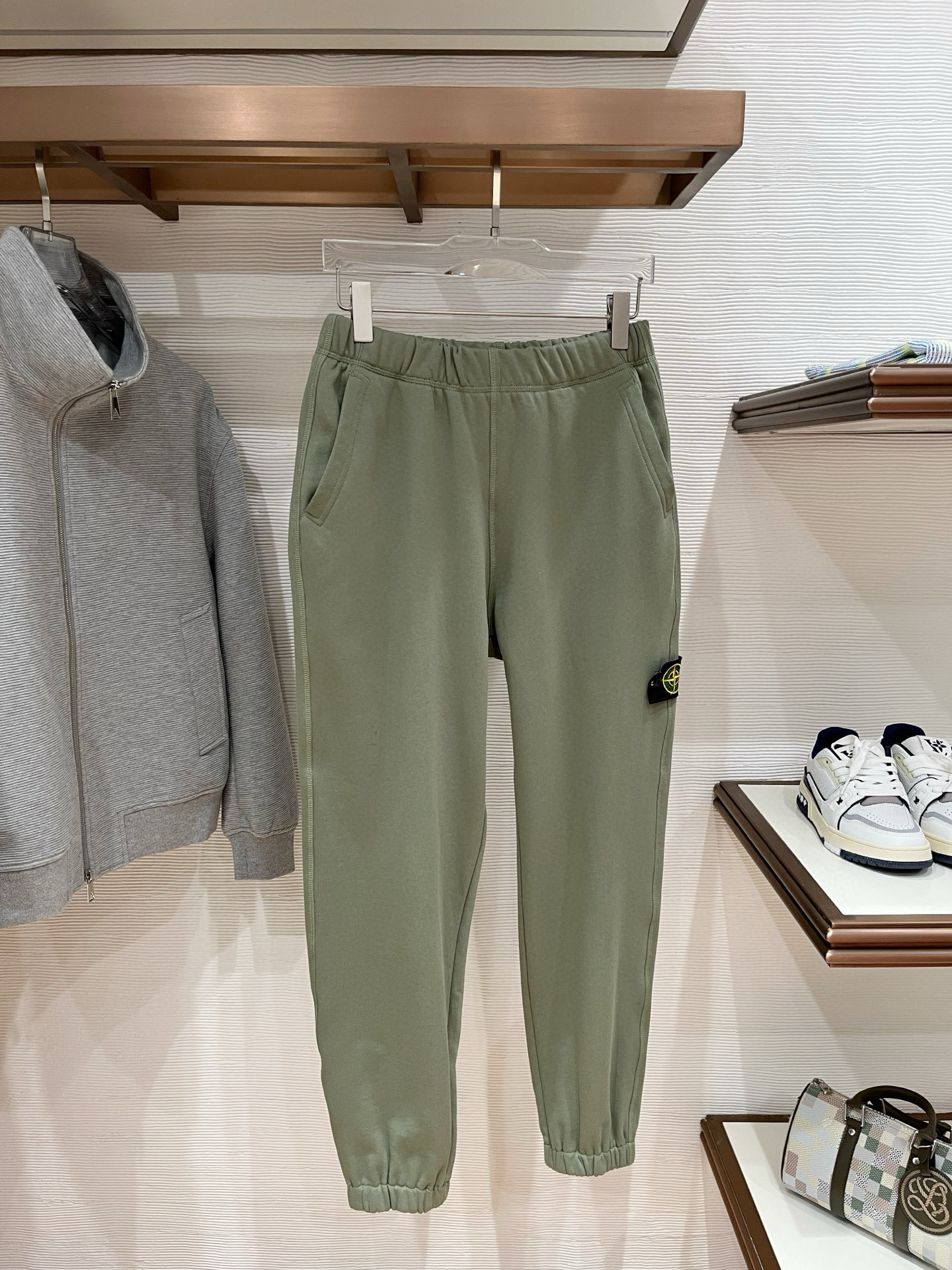 秋冬款 石头岛 卫衣毛圈面料 原版五金辅料 简单百搭款 三色 M-XXXL