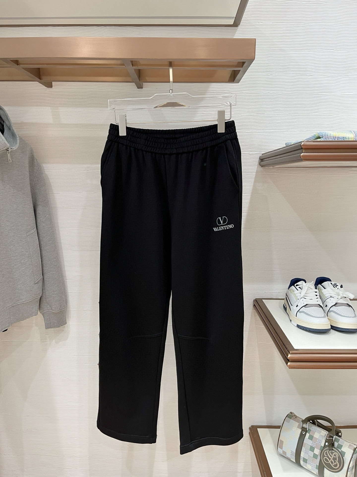 秋冬款 华伦 直筒版型 裤子两侧打钉 卫衣毛圈面料手感丝滑 M-XXXL