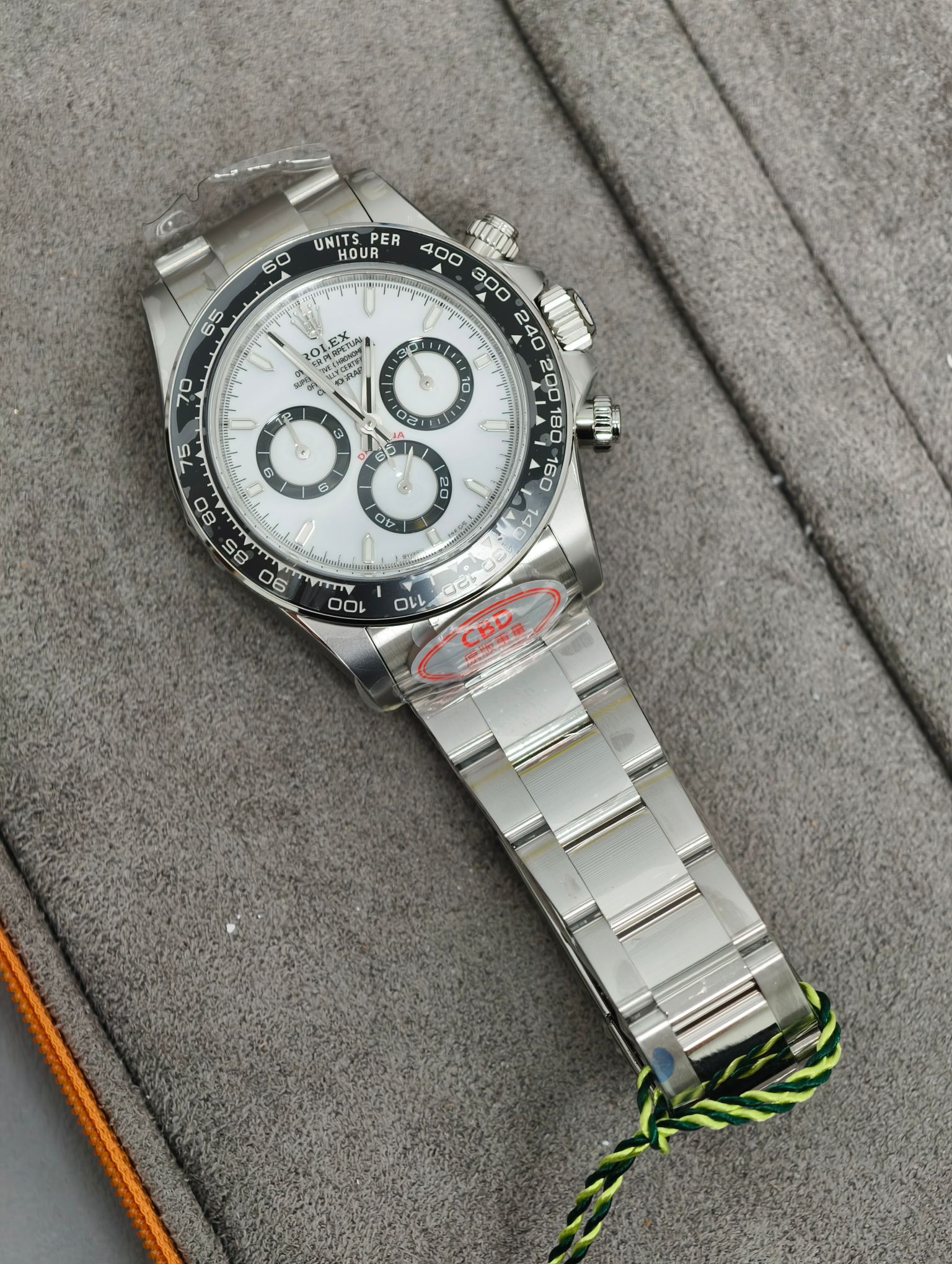 NO:765171,CBD Original Weight Daytona Panda Di equipped with mold opening 4131 all-in-one machine,19860909CBD原版重量 迪通拿熊猫迪 搭载开模4131一体机,,Watch