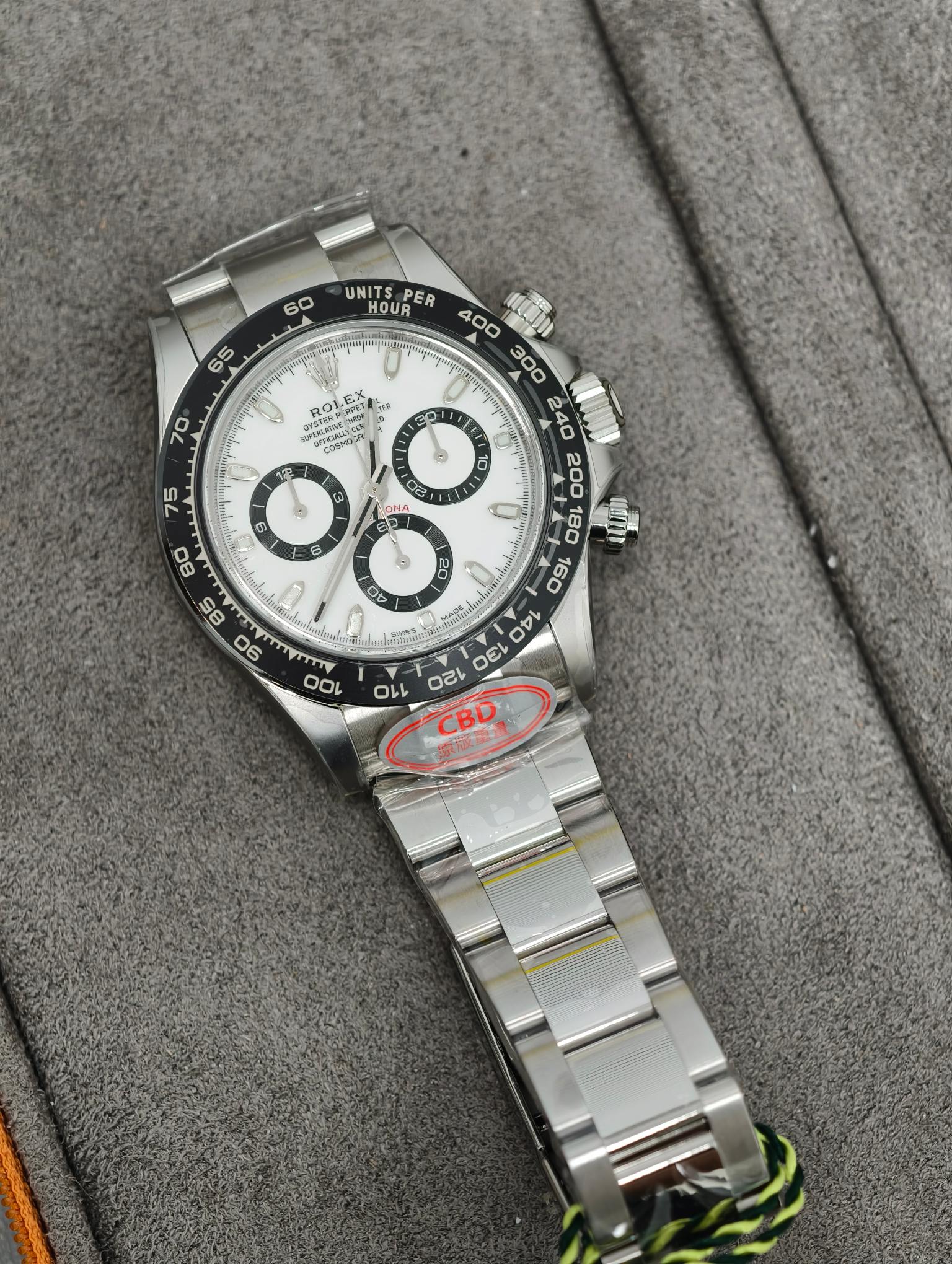 NO:765178,CBD original weight Daytona Panda Di is equipped with an all-in-one mold opening machine,19860909CBD原版重量 迪通拿熊猫迪 搭载开模一体机,,Watch